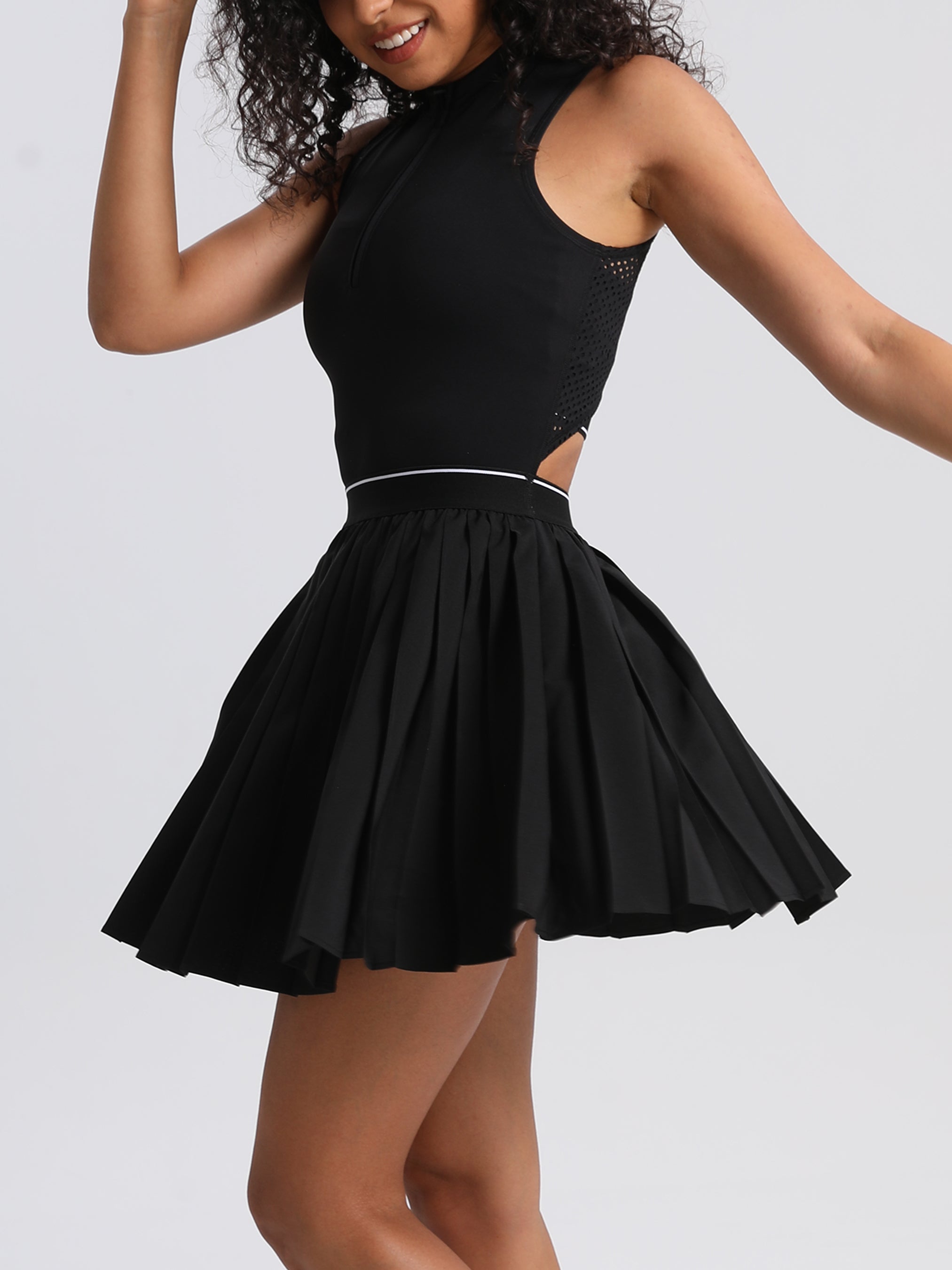 iVery Match-Ready Open-Back Tennis Dress