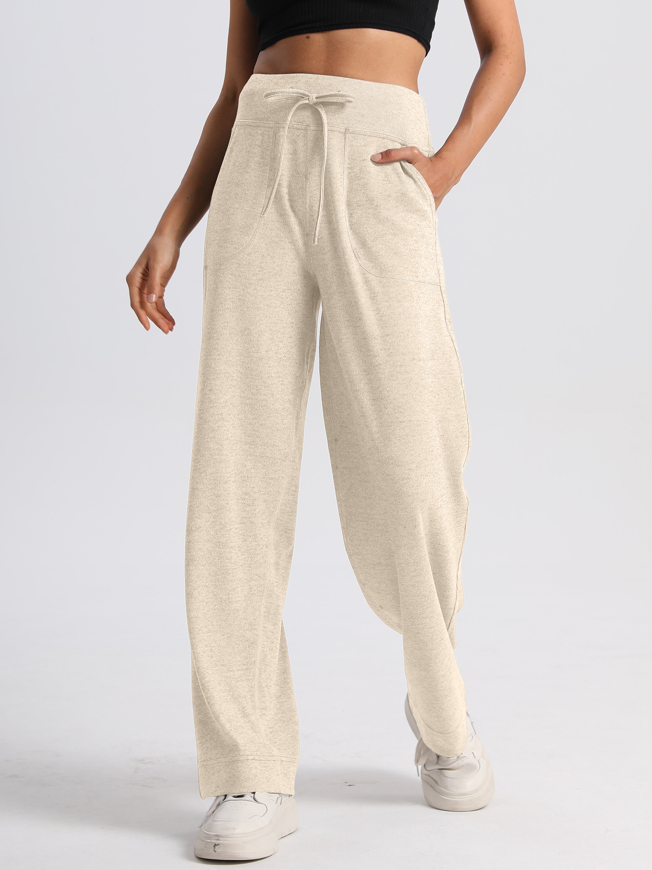 iVery Cloud-Touch Wide-Leg Pants