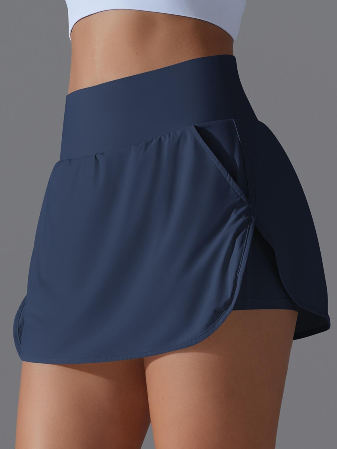 Cooling Quick-Dry High-Waisted Tennis Skort