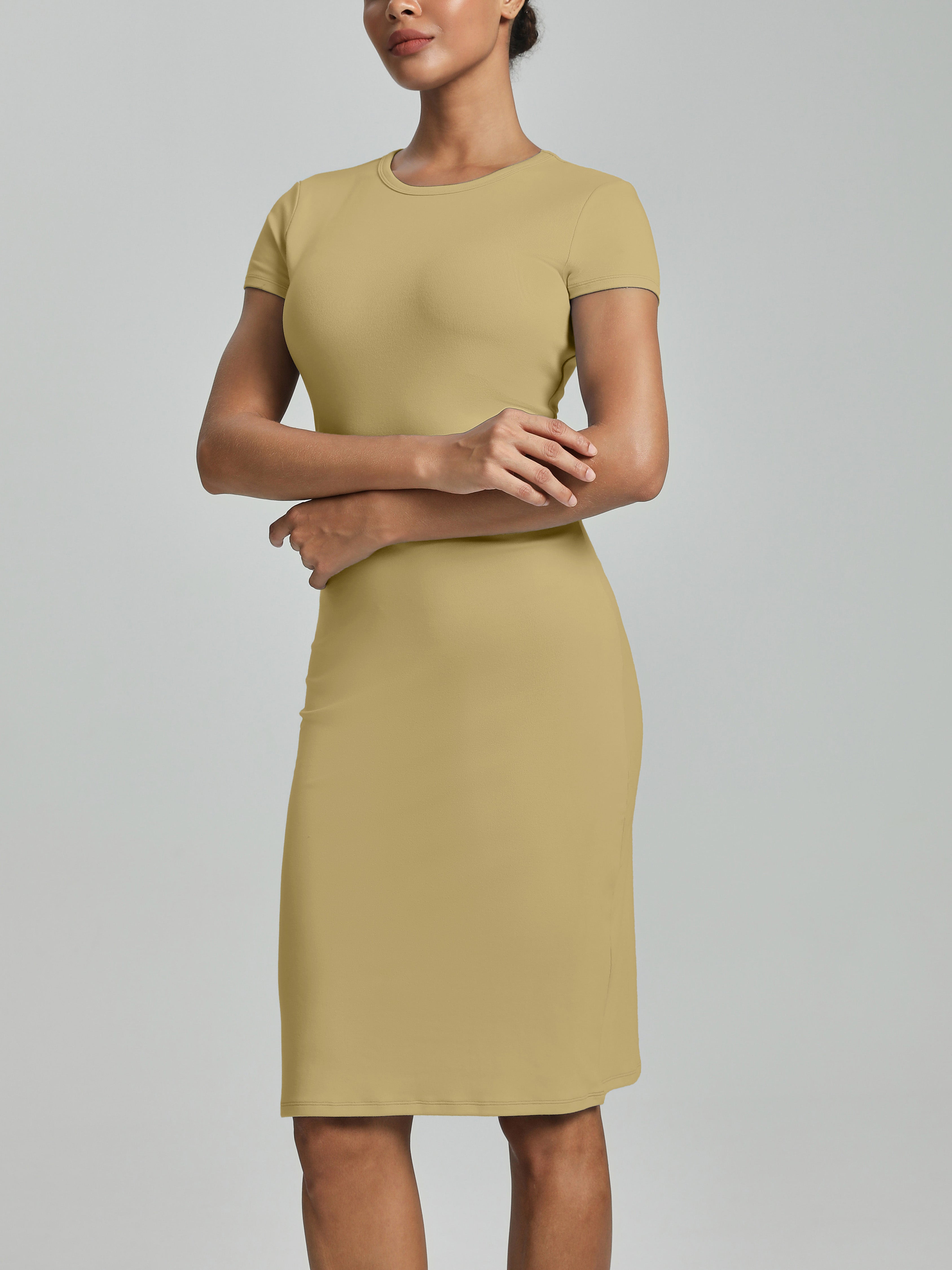 iVery Elegant Cut-Out Back Bodycon Dress