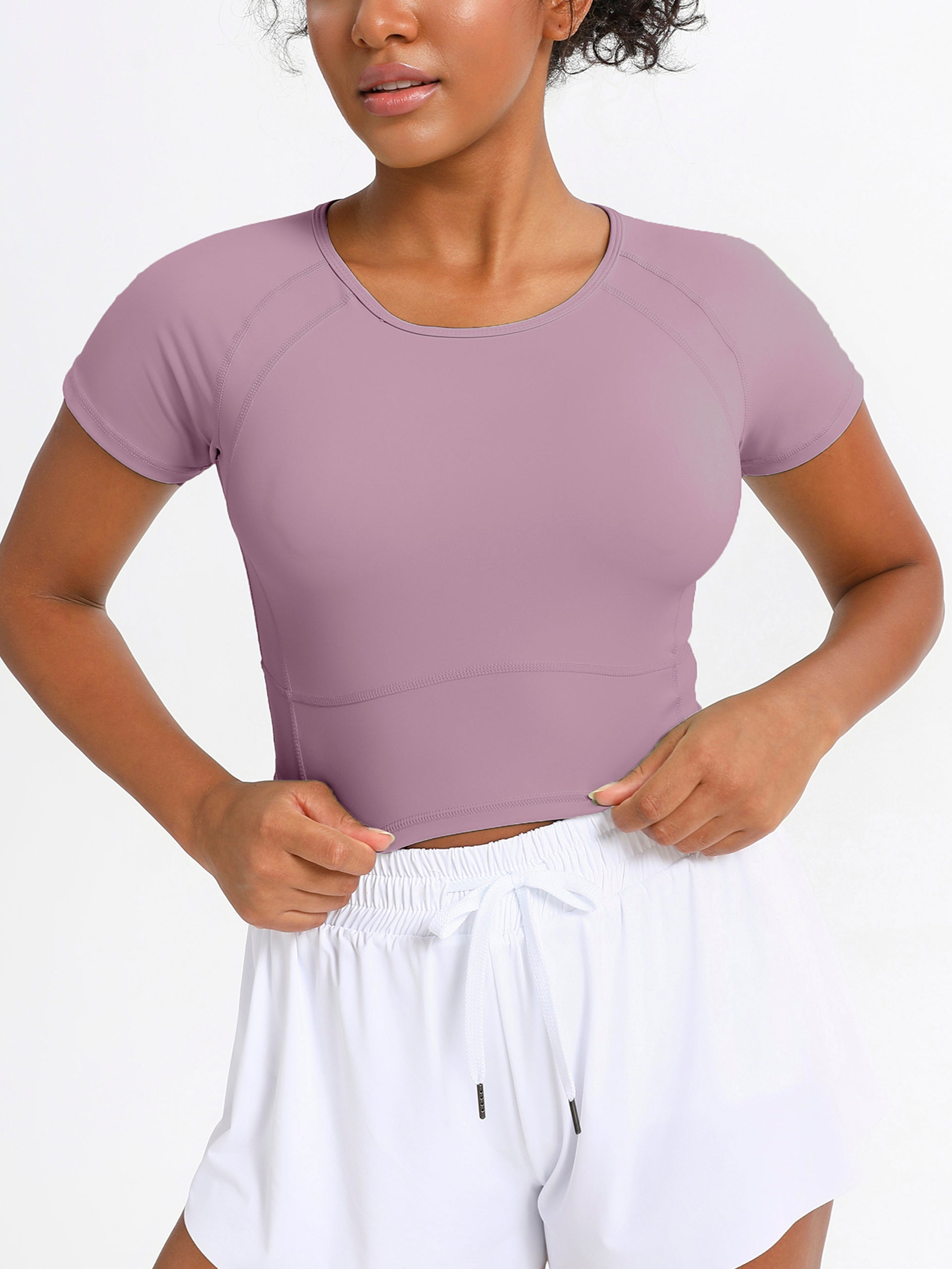 iVery Premium Yoga & Pilates Training Short Sleeve Top