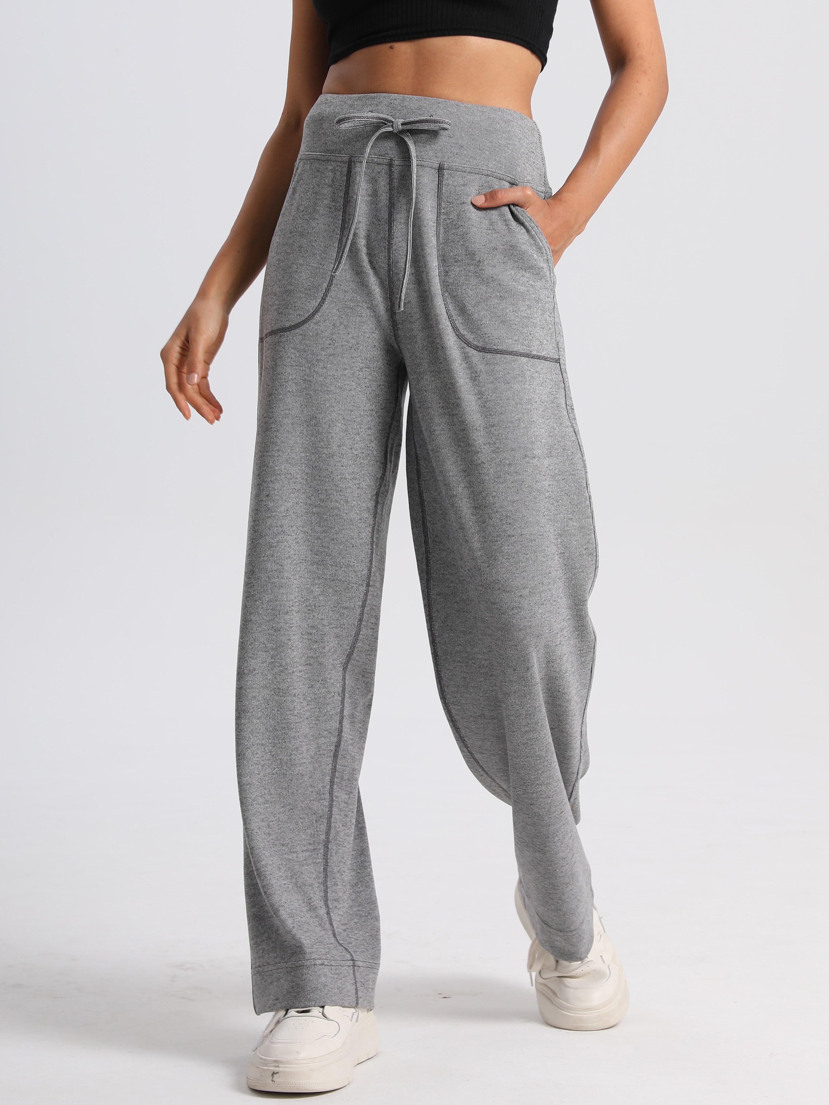 iVery Cloud-Touch Wide-Leg Pants