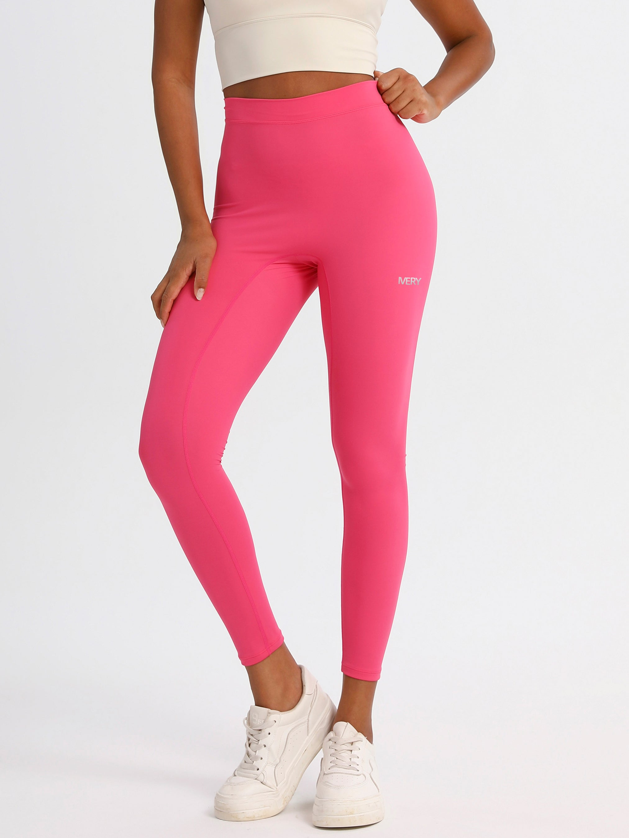 iVery  V-Waist Yoga Pants with Non-Slip Waistband