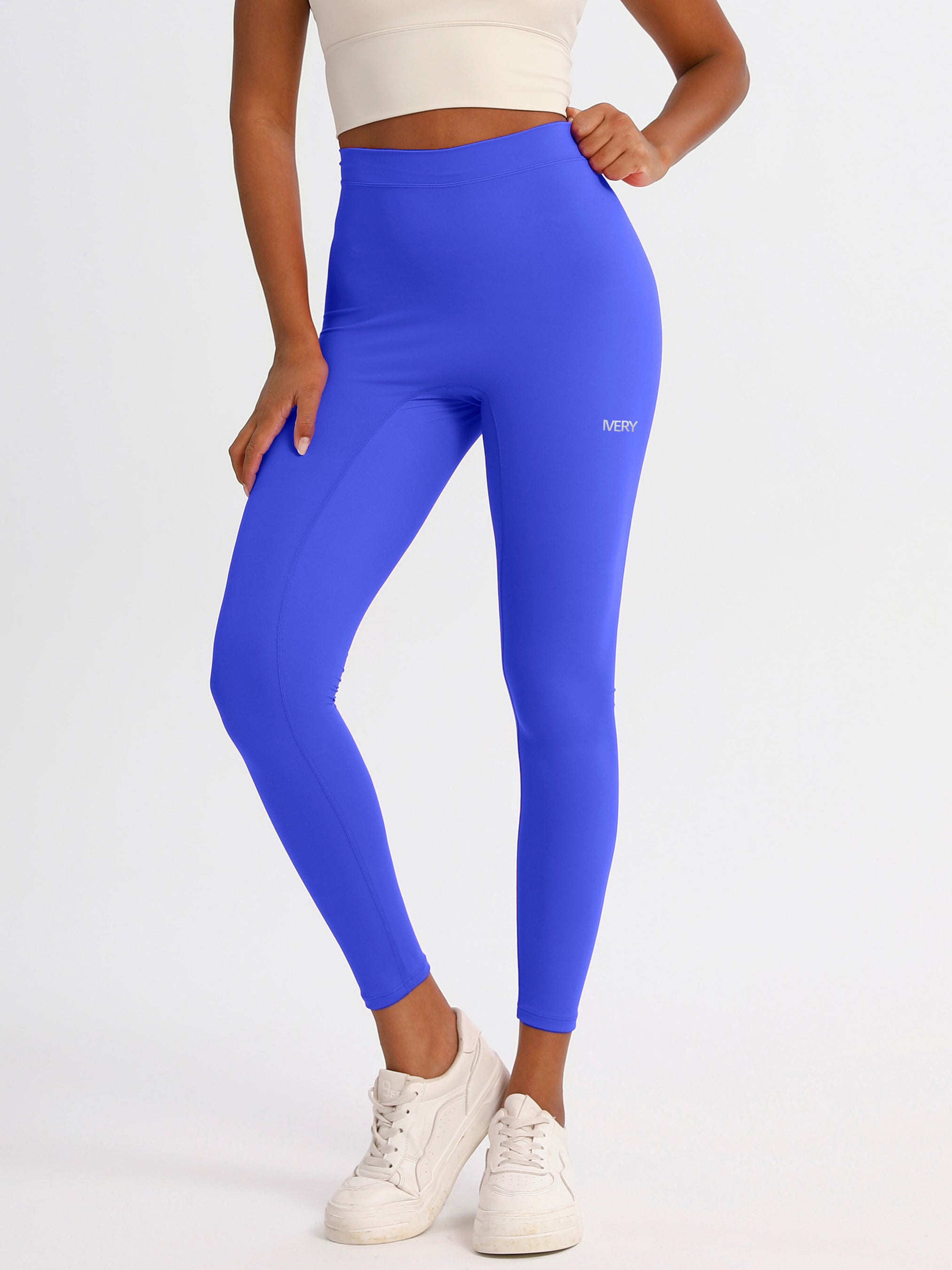 iVery  V-Waist Yoga Pants with Non-Slip Waistband