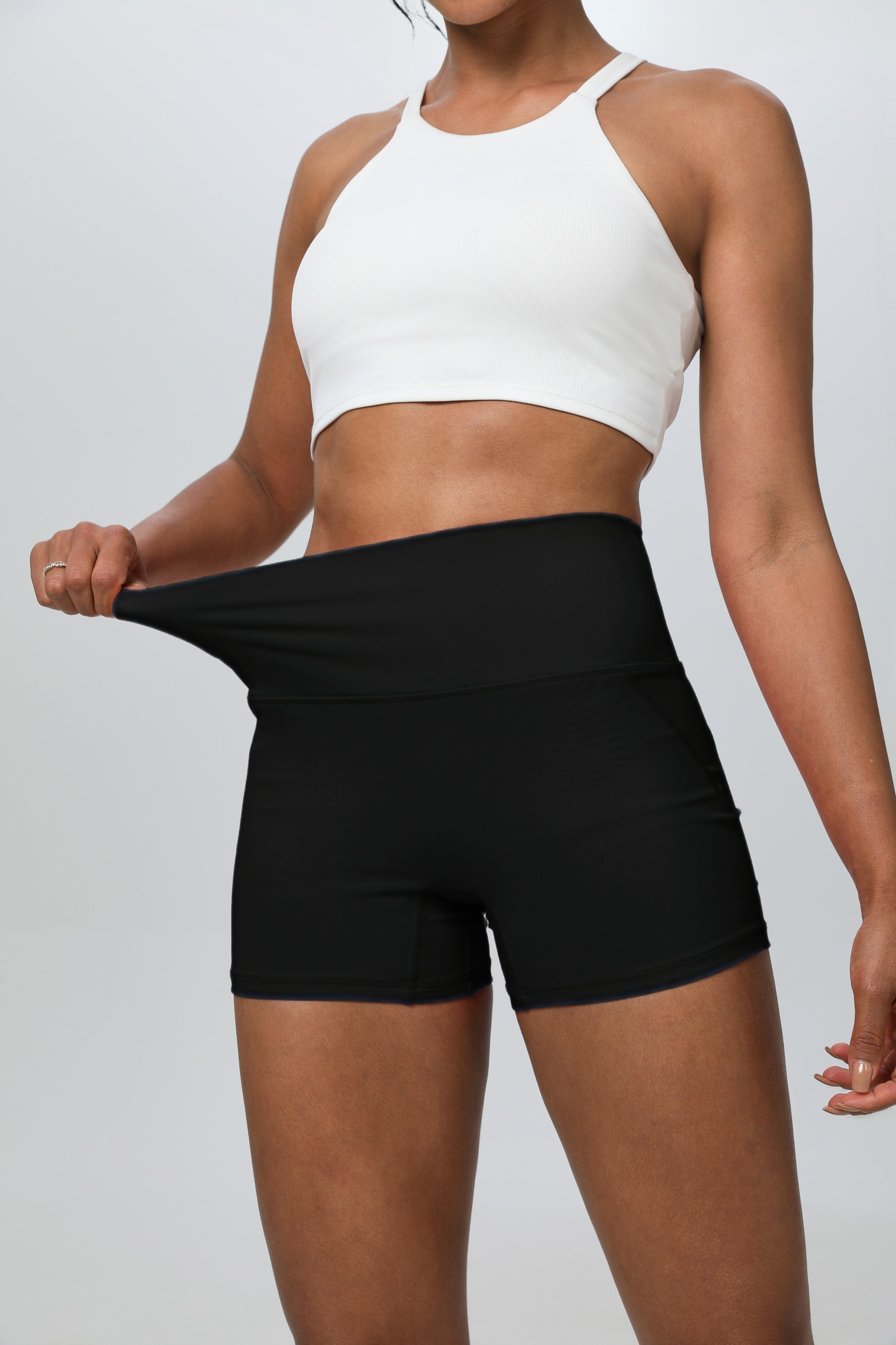 iVery High-Waisted Compression Shorts