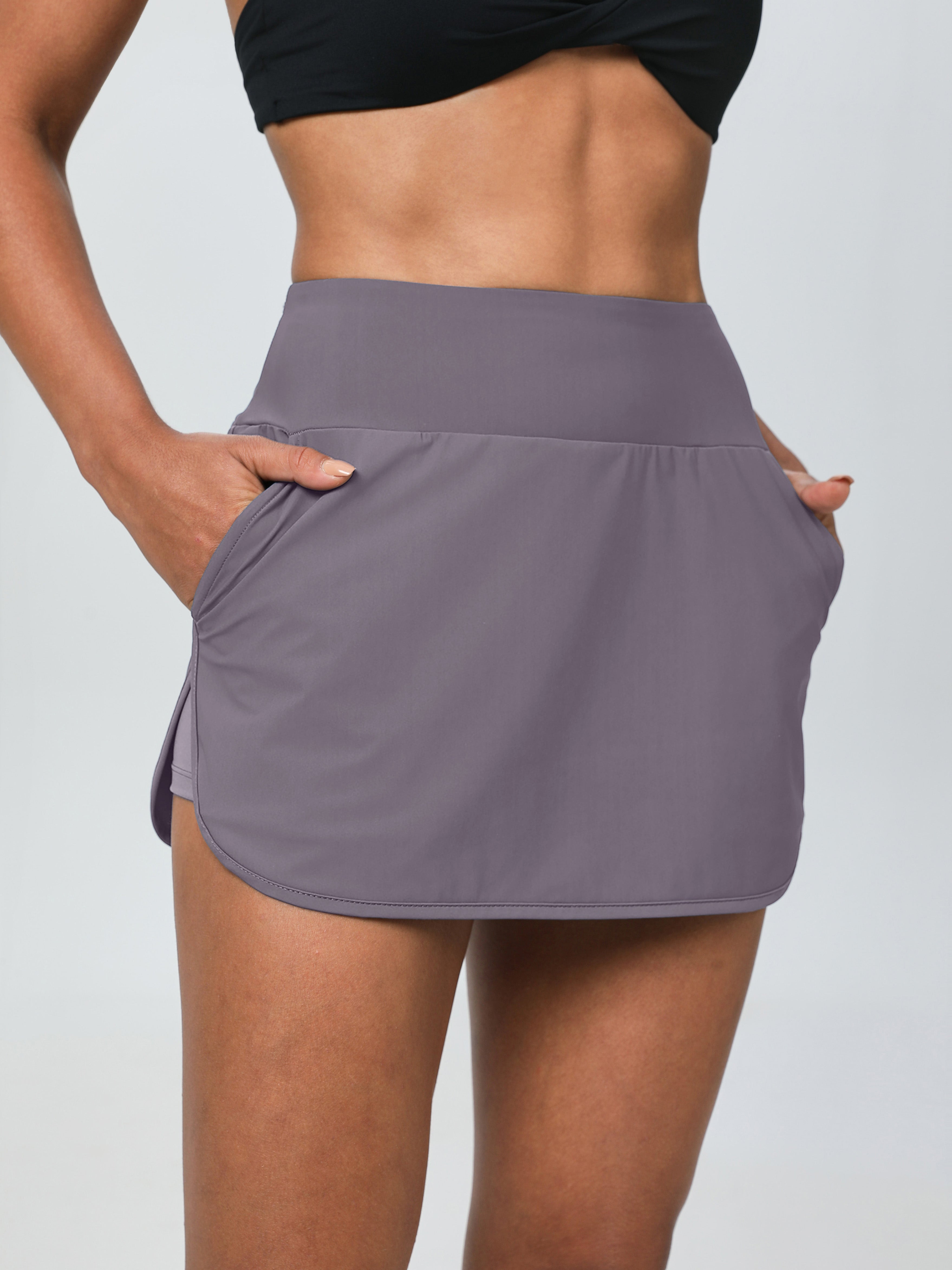 Cooling Quick-Dry High-Waisted Tennis Skort