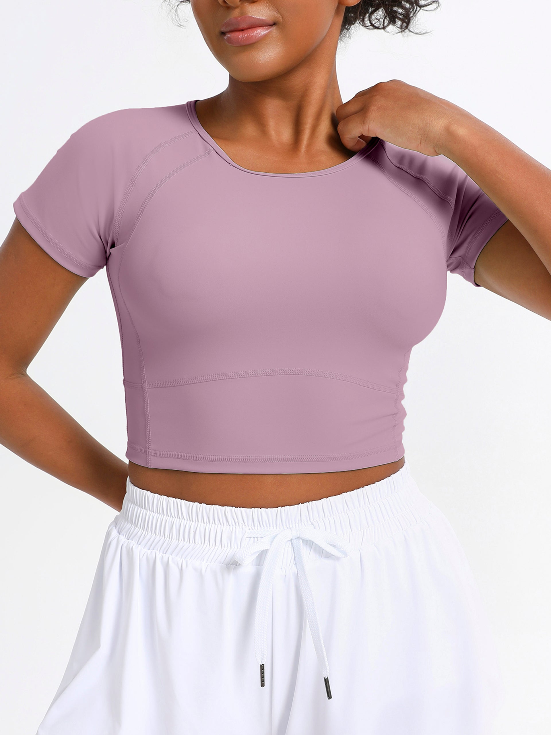 iVery Premium Yoga & Pilates Training Short Sleeve Top