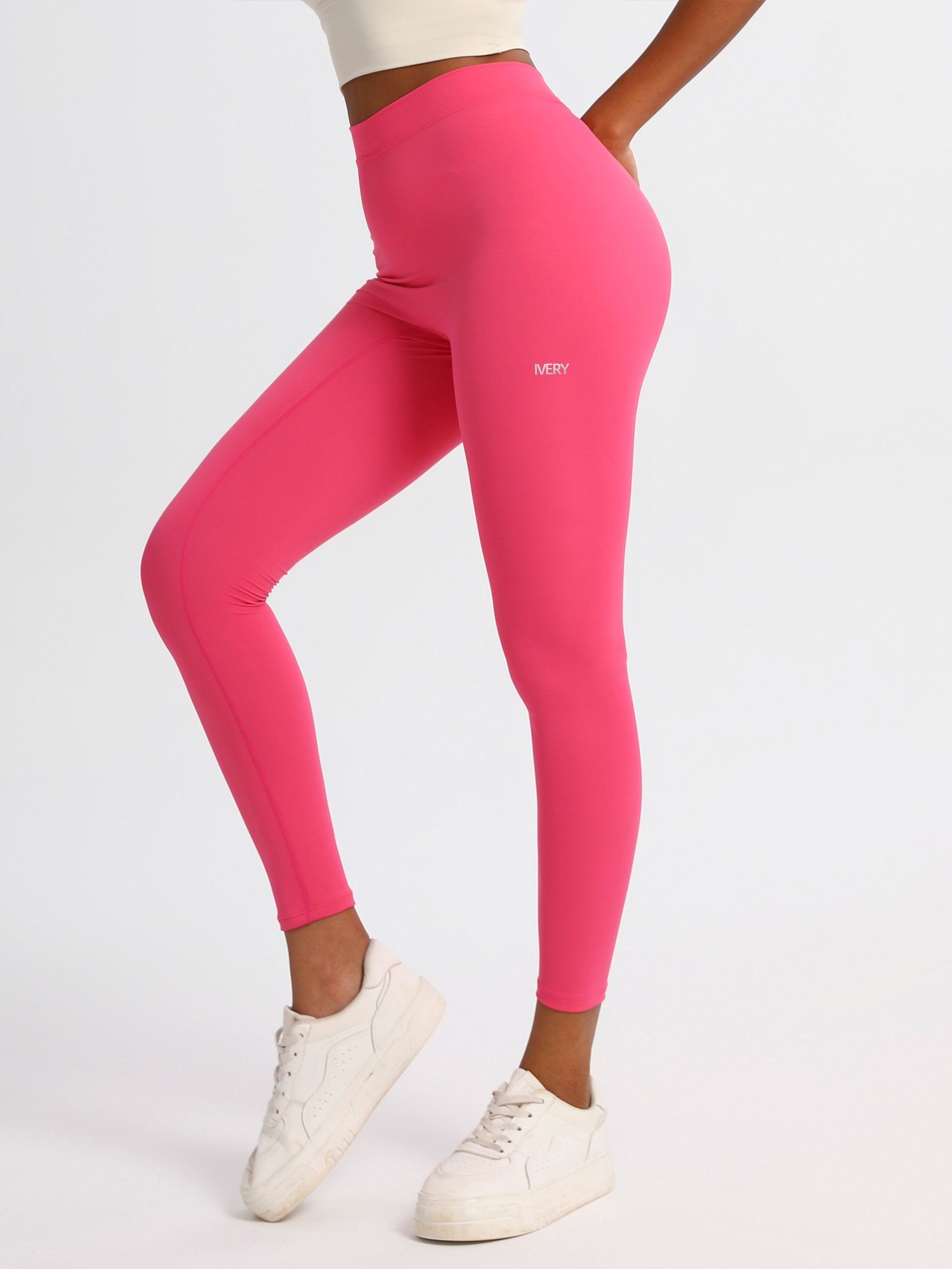 iVery  V-Waist Yoga Pants with Non-Slip Waistband