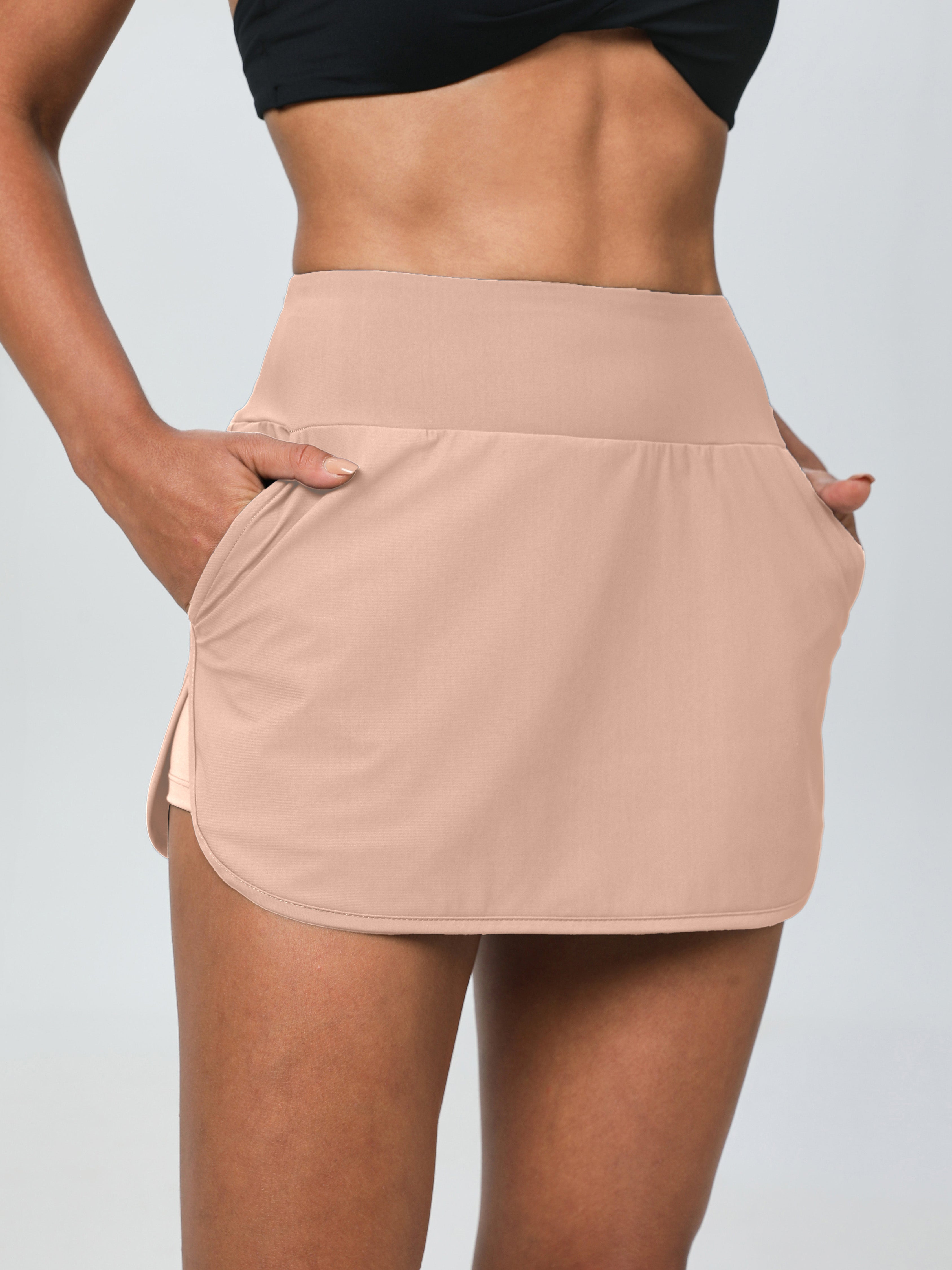 Cooling Quick-Dry High-Waisted Tennis Skort