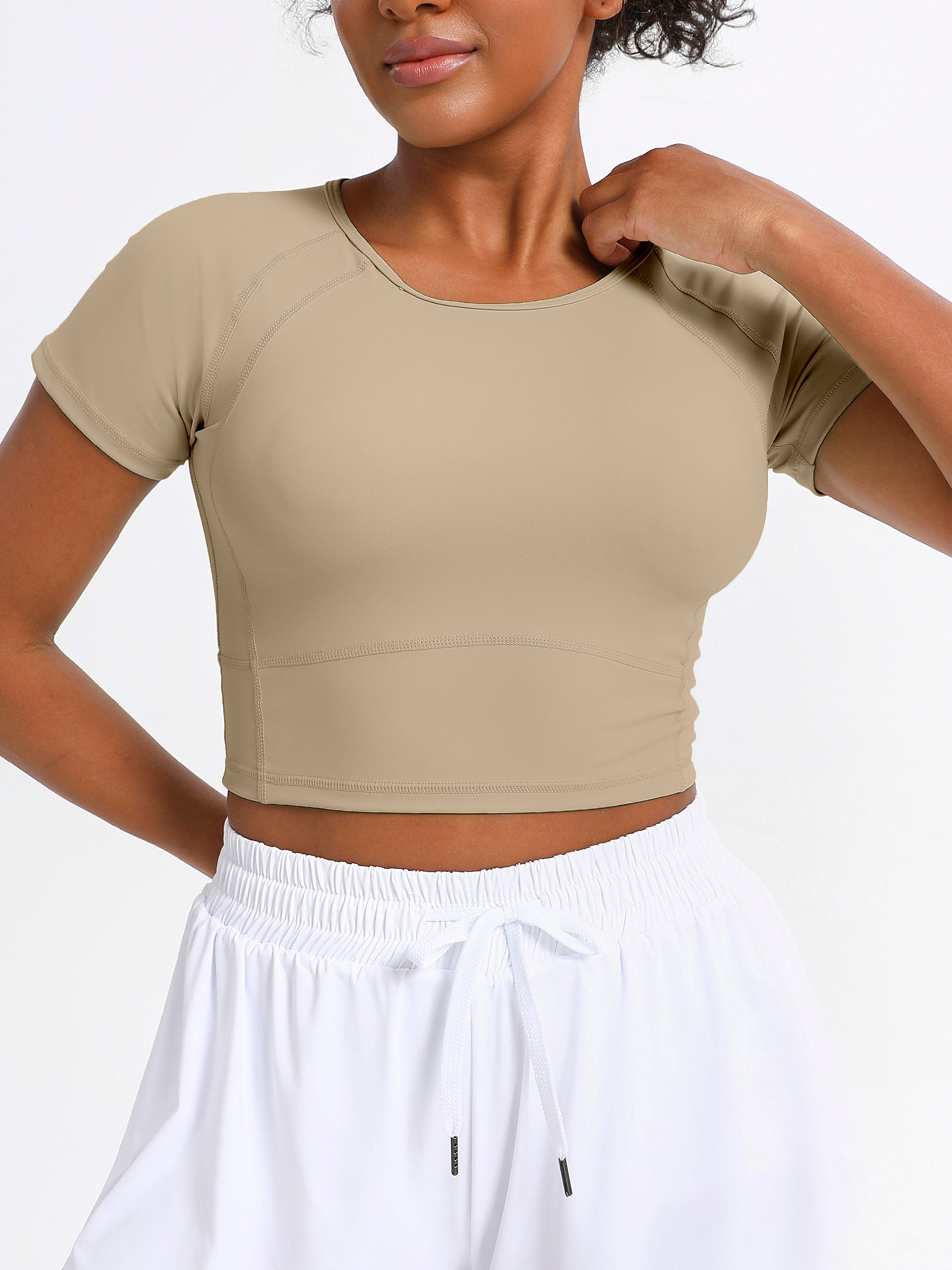 iVery Premium Yoga & Pilates Training Short Sleeve Top