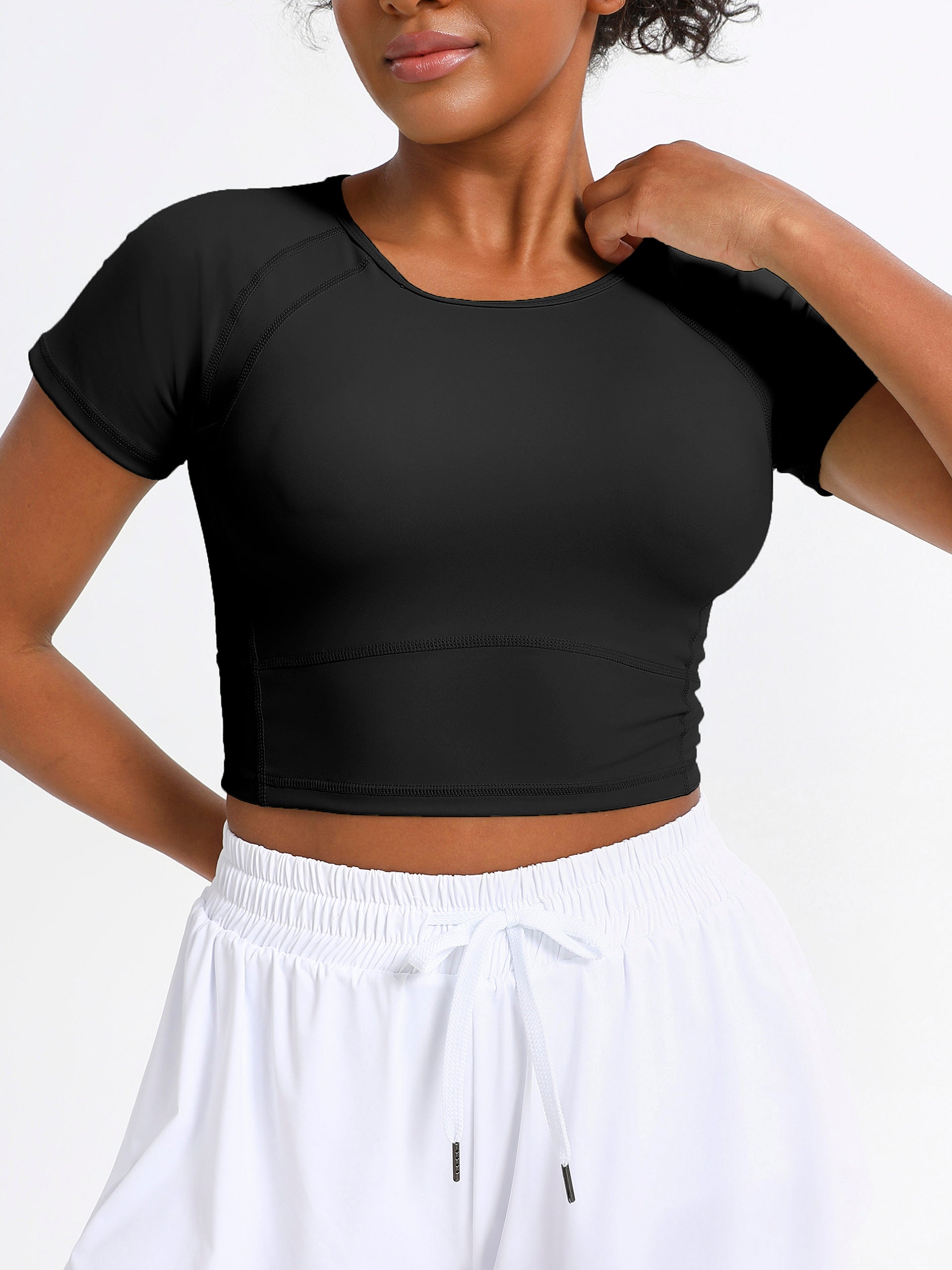 iVery Premium Yoga & Pilates Training Short Sleeve Top