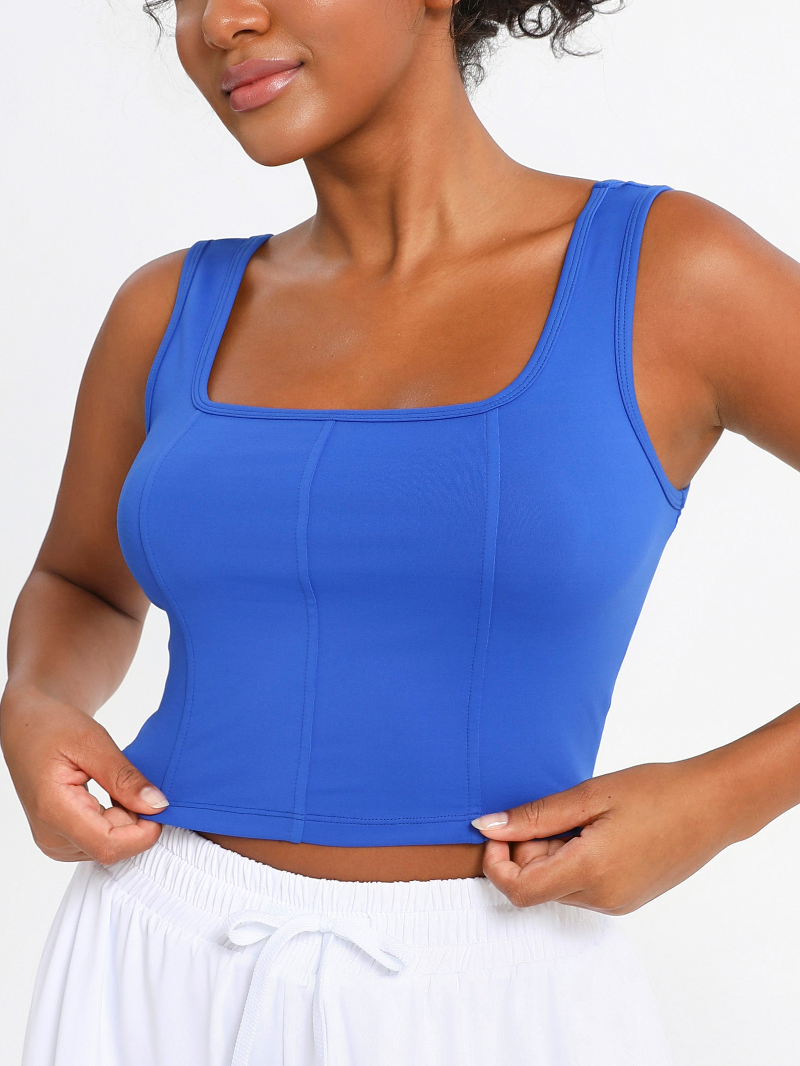 High-Waisted Sports Tank