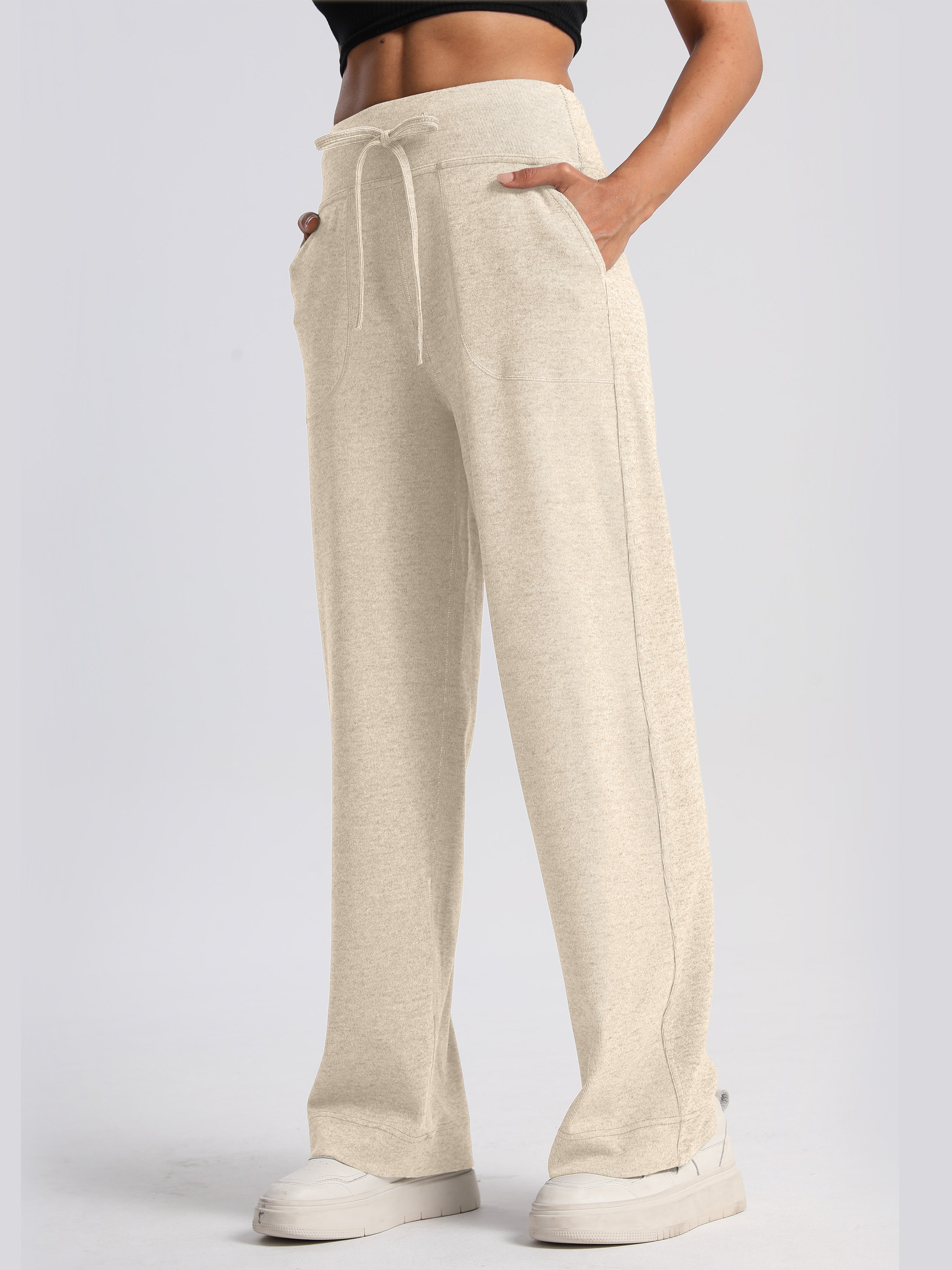 iVery Cloud-Touch Wide-Leg Pants