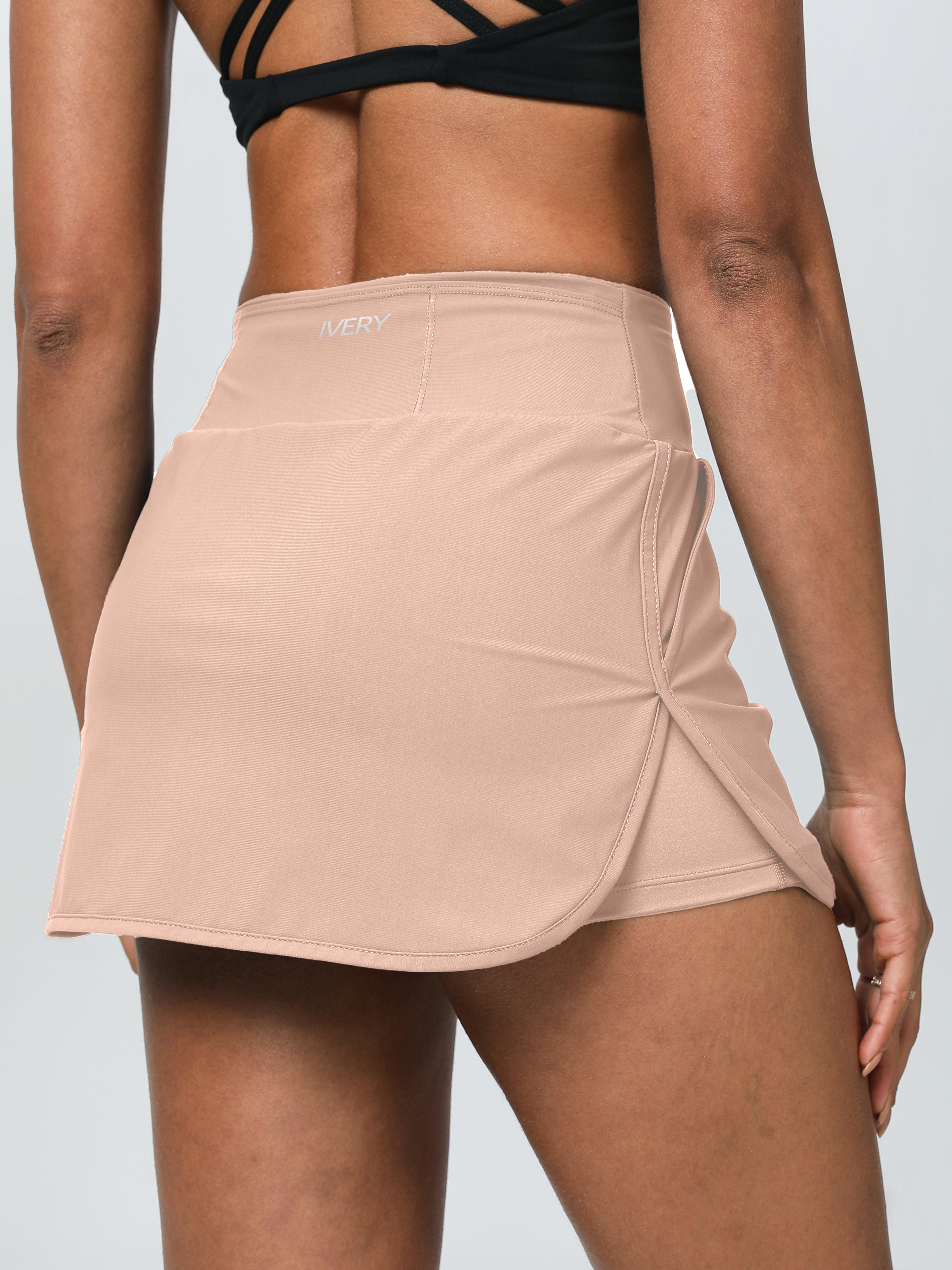 Cooling Quick-Dry High-Waisted Tennis Skort
