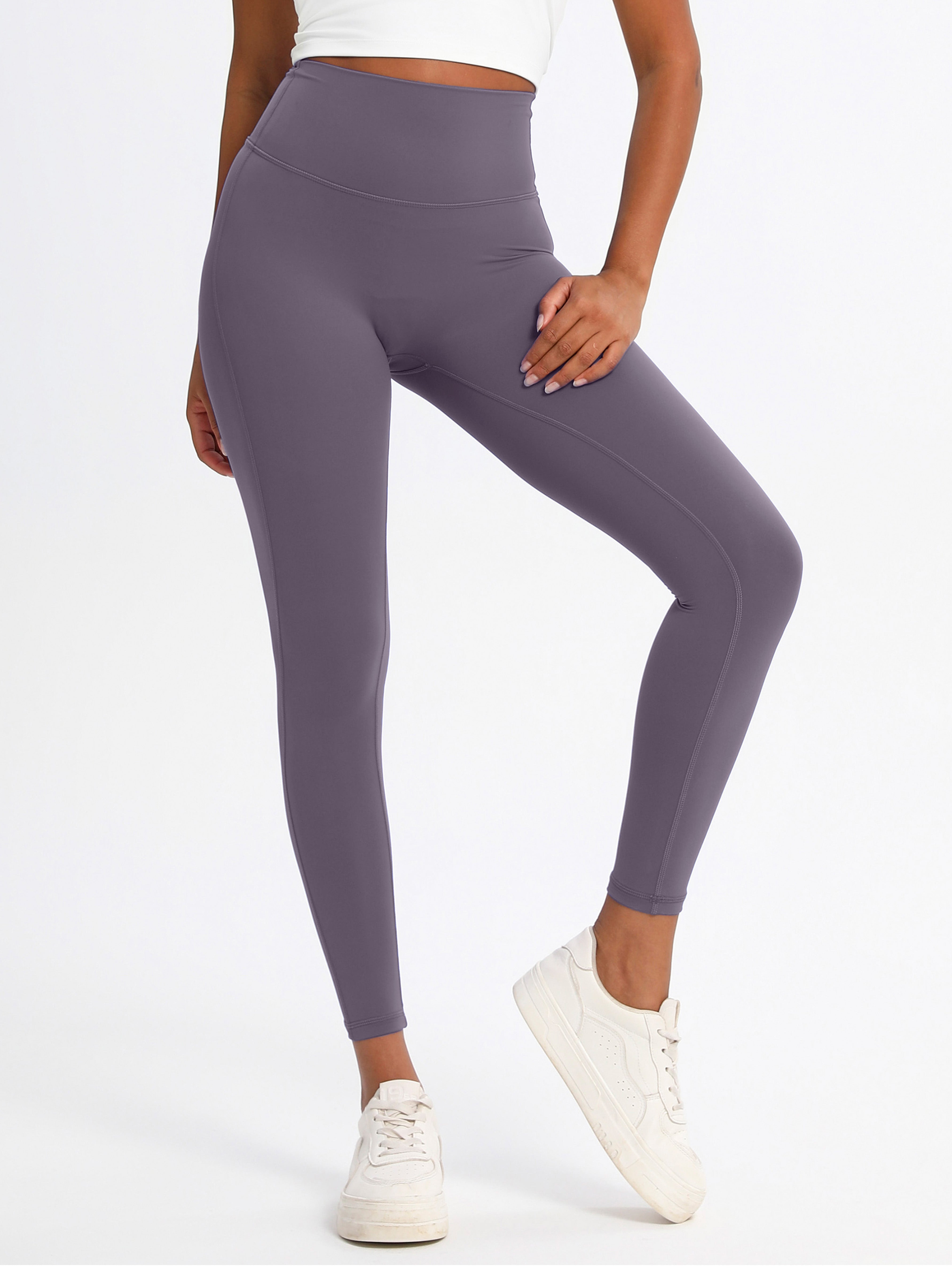 iVery High-Elasticity Nylon Yoga Pants with Waist Lifting