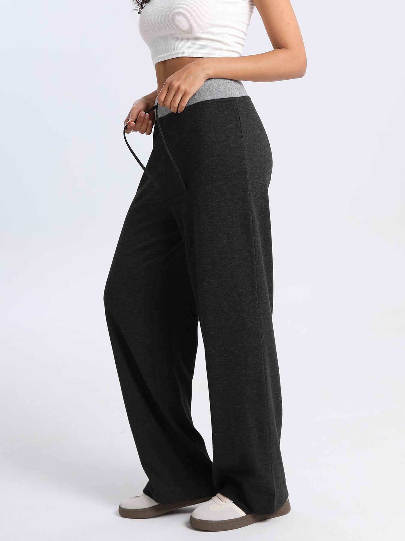 iVery High-Waisted Colorblock Lounge Joggers