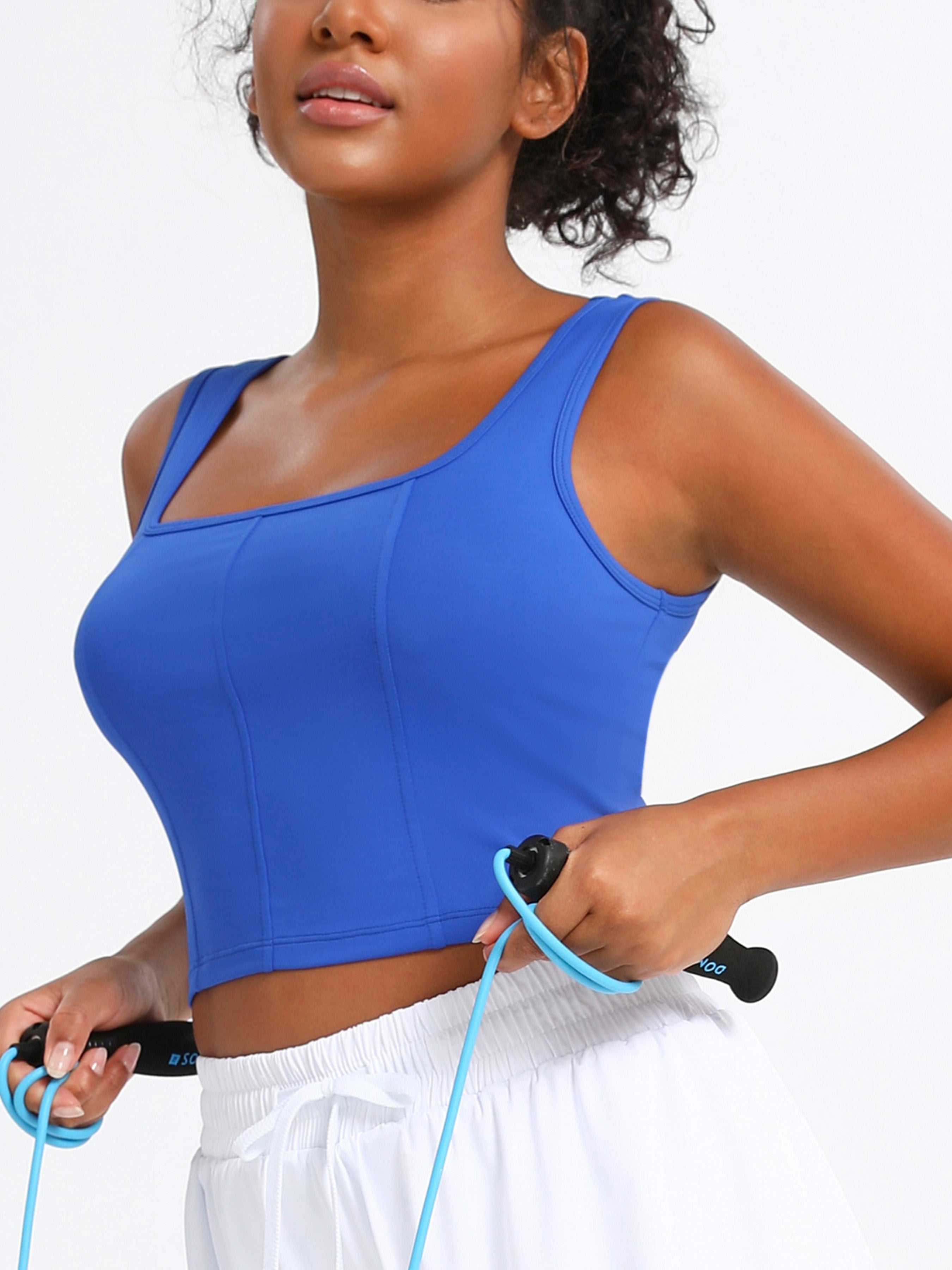 High-Waisted Sports Tank