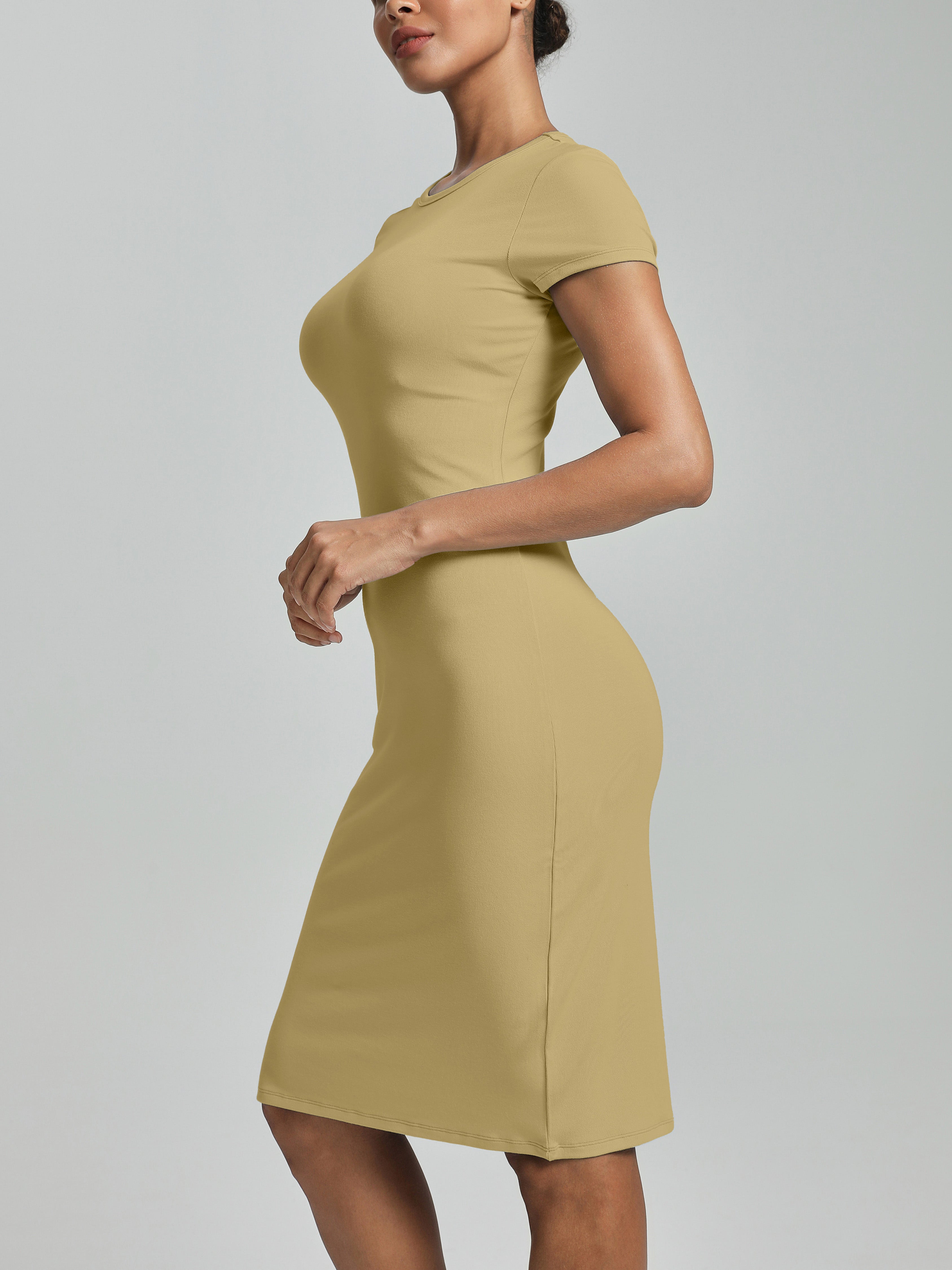 iVery Elegant Cut-Out Back Bodycon Dress