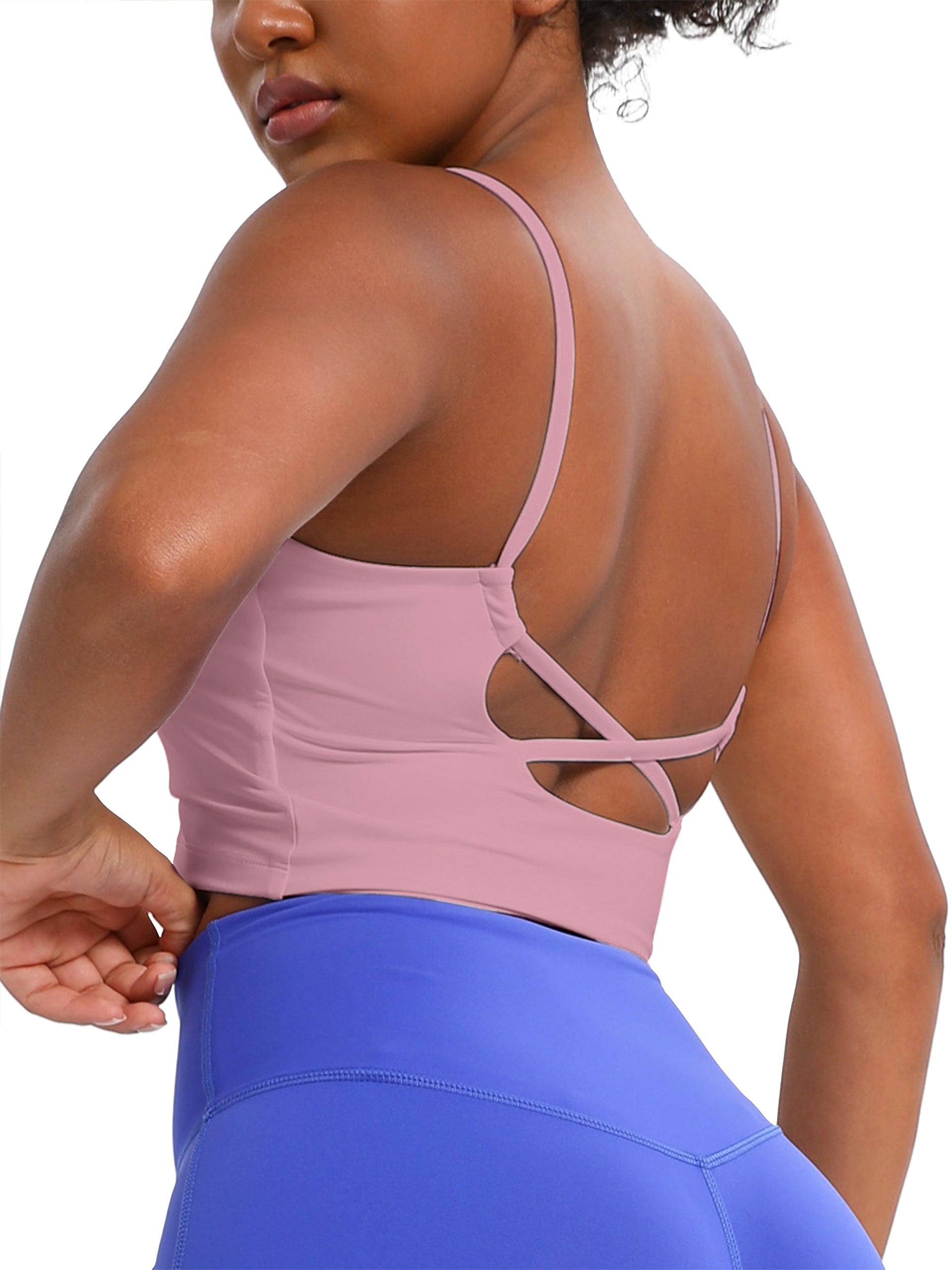 Cross Back Yoga Sports Bra