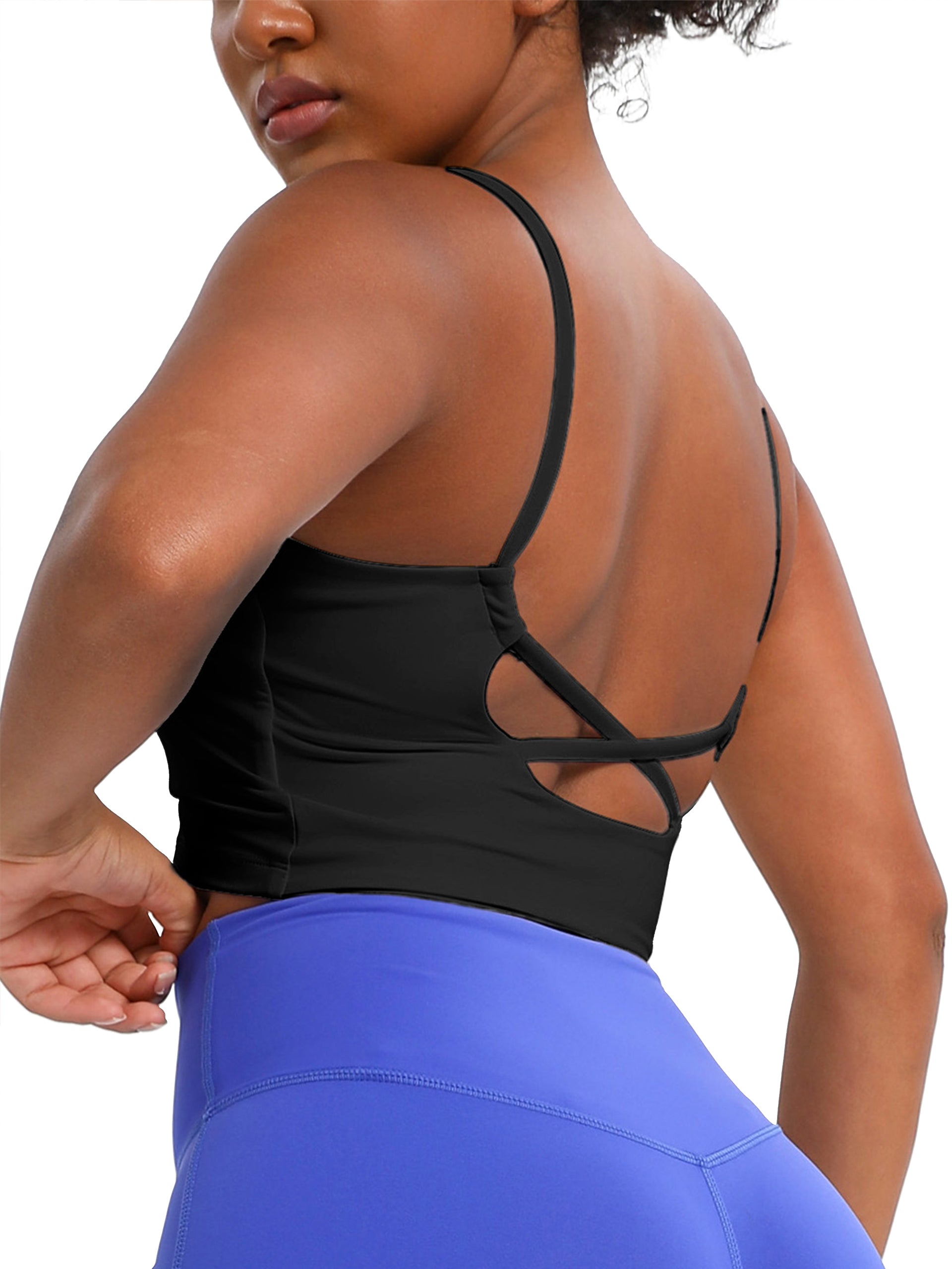 Cross Back Yoga Sports Bra