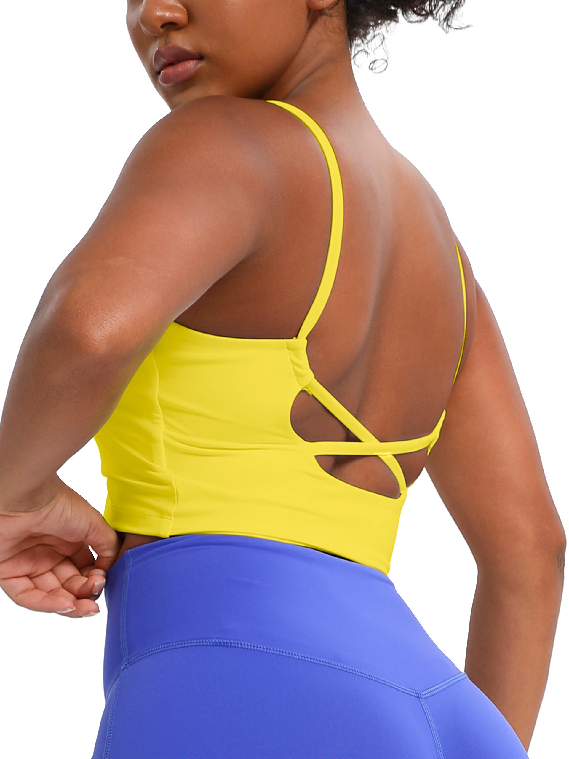 Cross Back Yoga Sports Bra