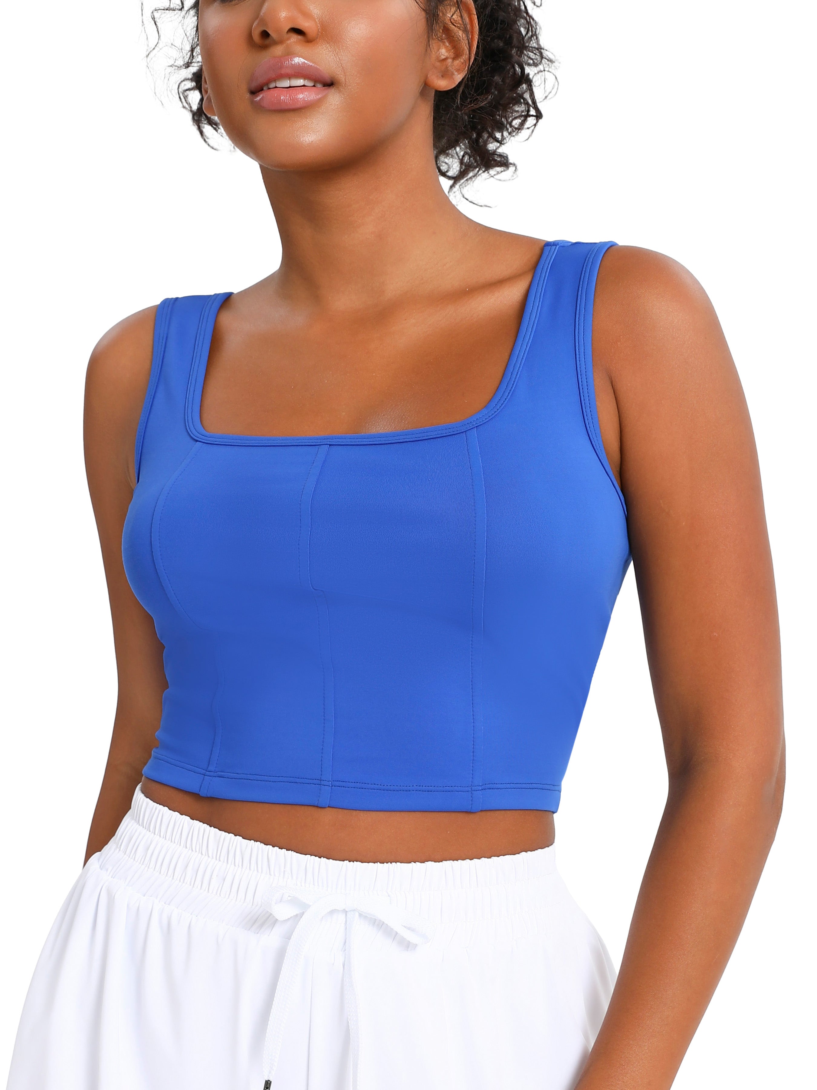 High-Waisted Sports Tank