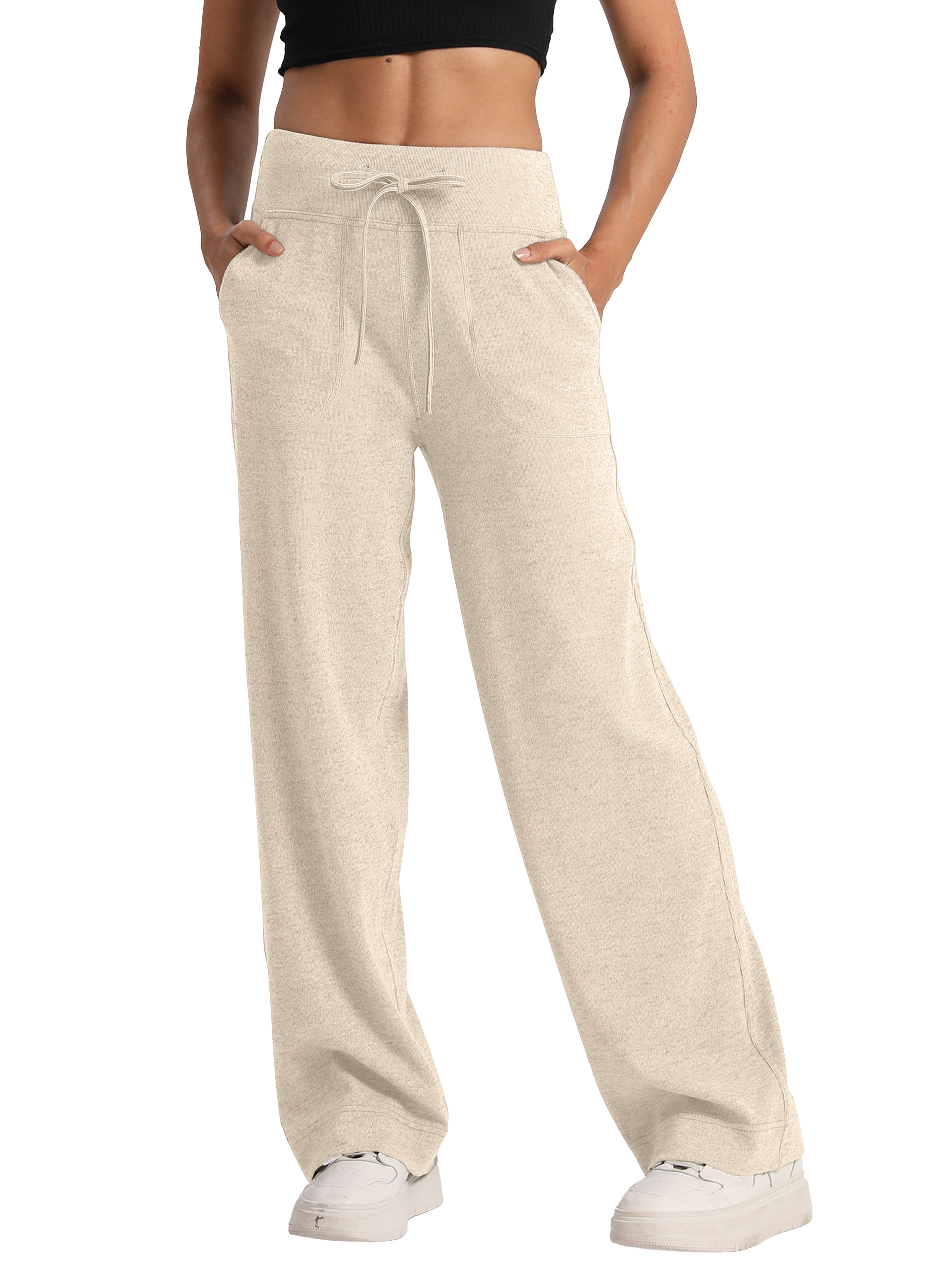 iVery Cloud-Touch Wide-Leg Pants