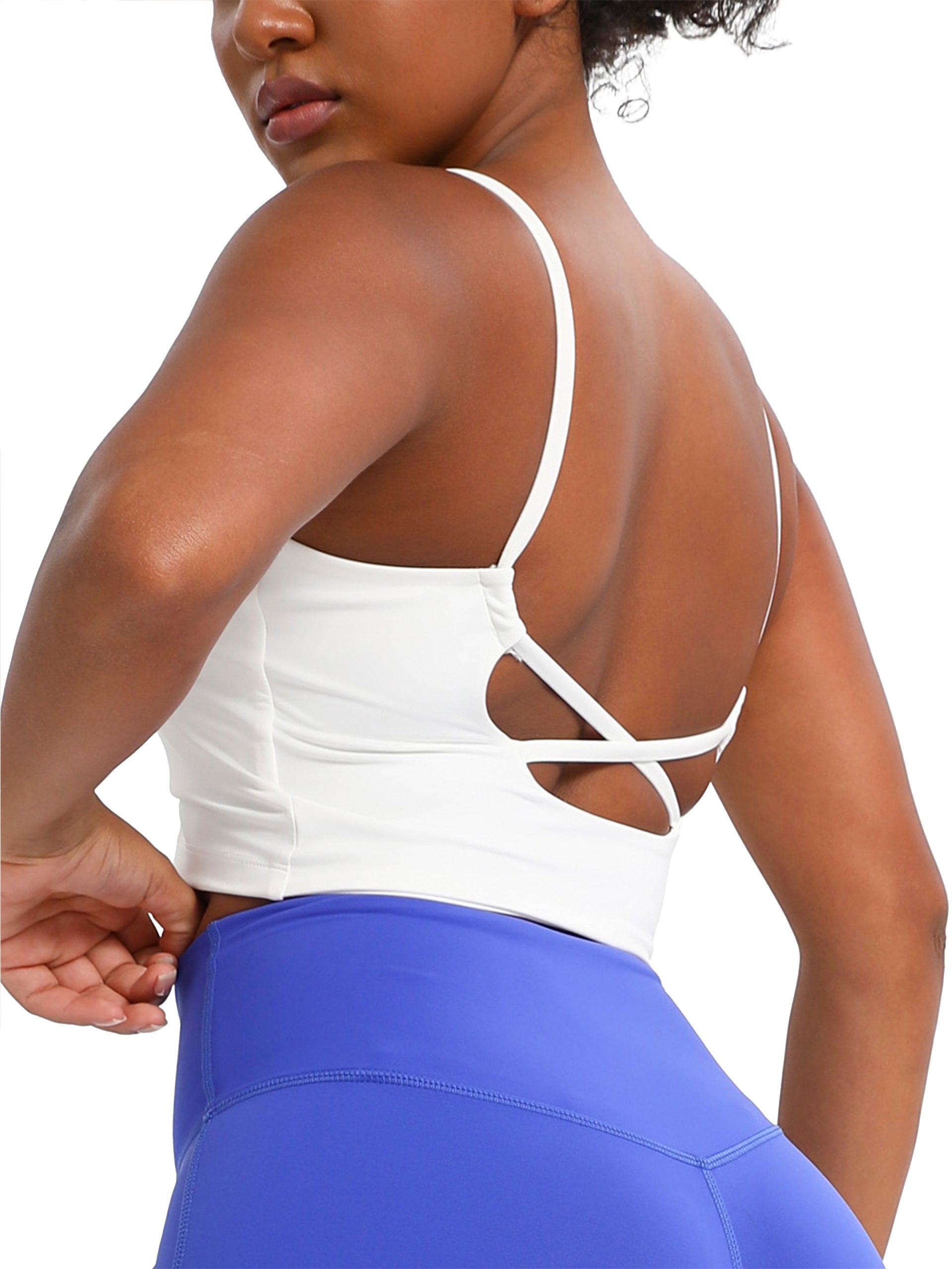 Cross Back Yoga Sports Bra