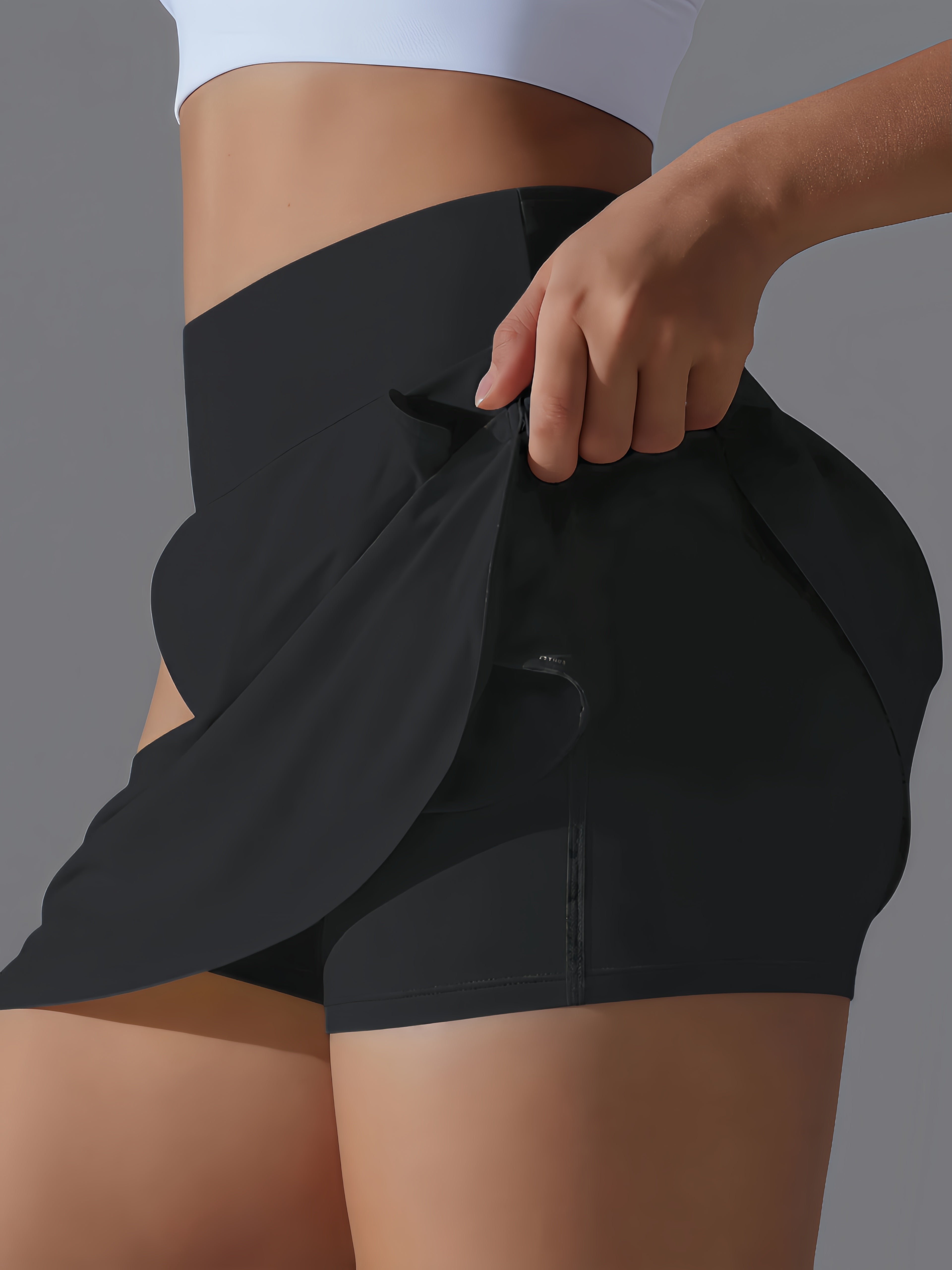 Cooling Quick-Dry High-Waisted Tennis Skort