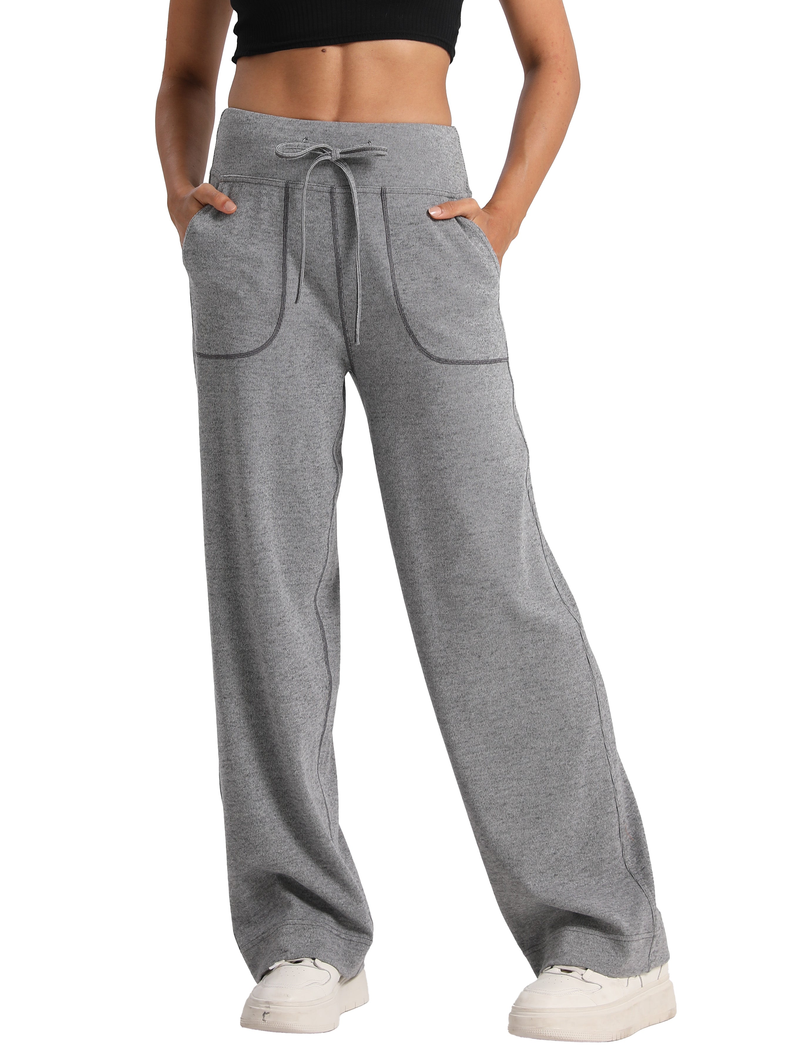 iVery Cloud-Touch Wide-Leg Pants