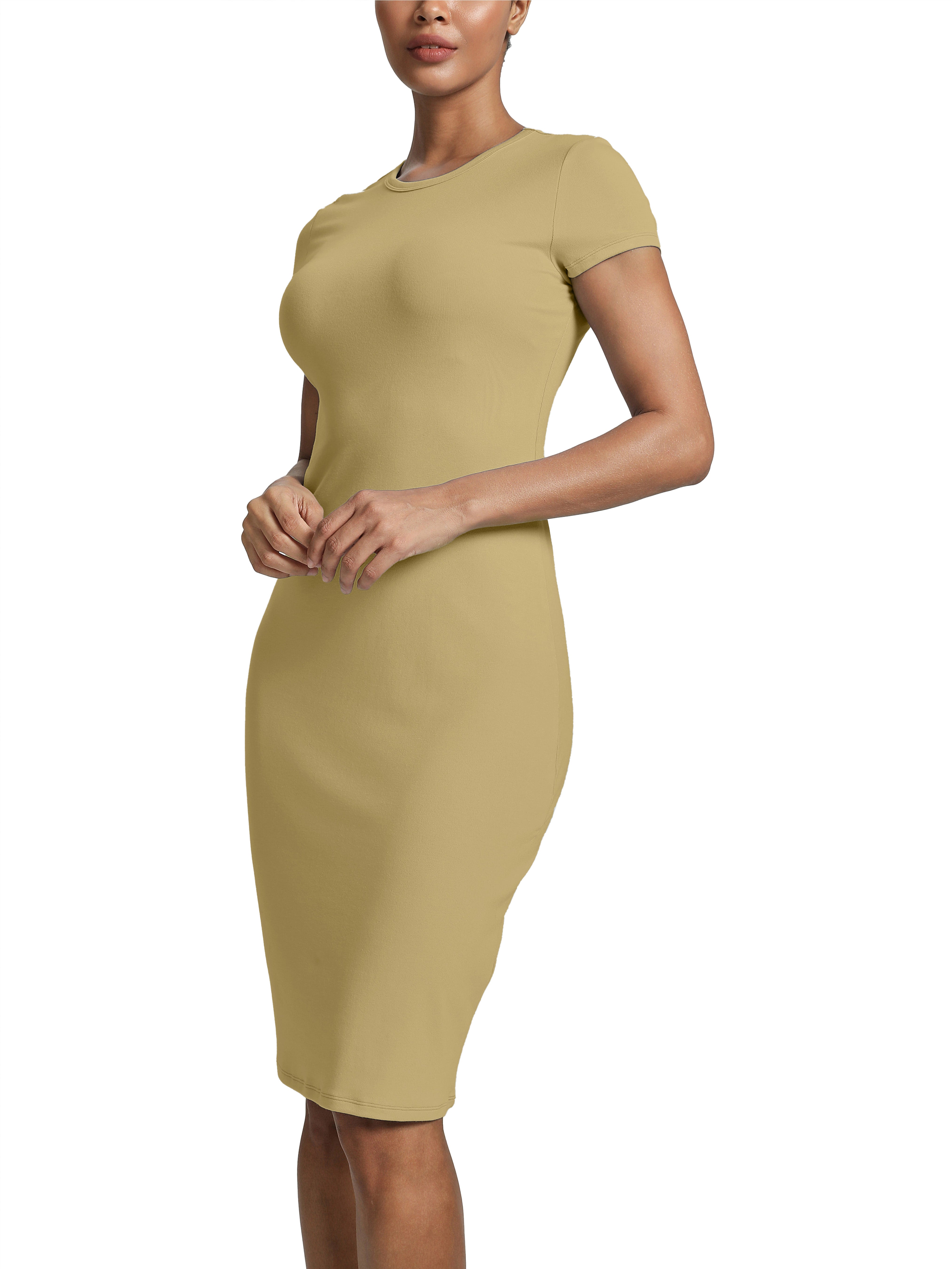 iVery Elegant Cut-Out Back Bodycon Dress