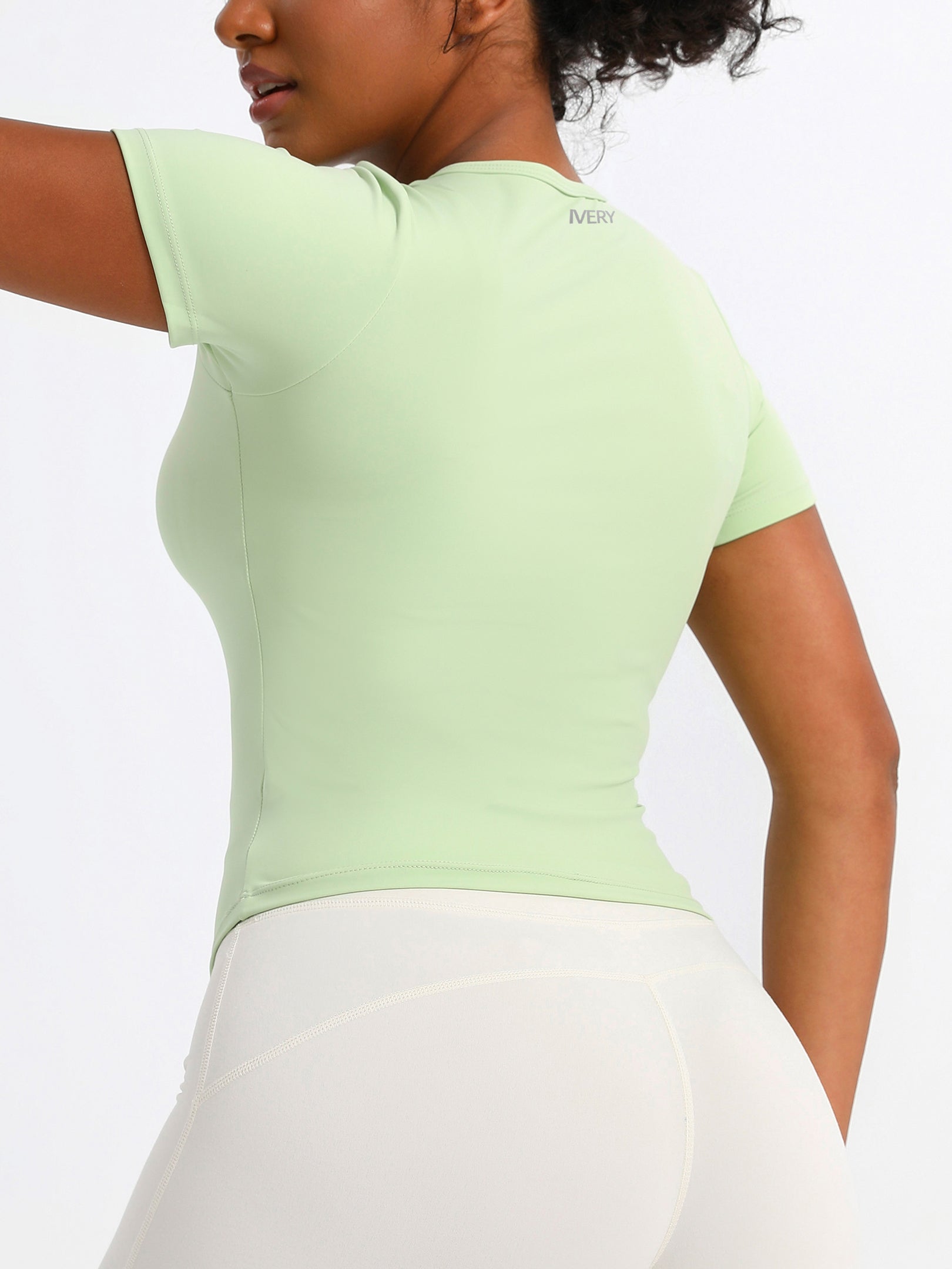 iVery Premium Yoga & Pilates Training Short Sleeve Top