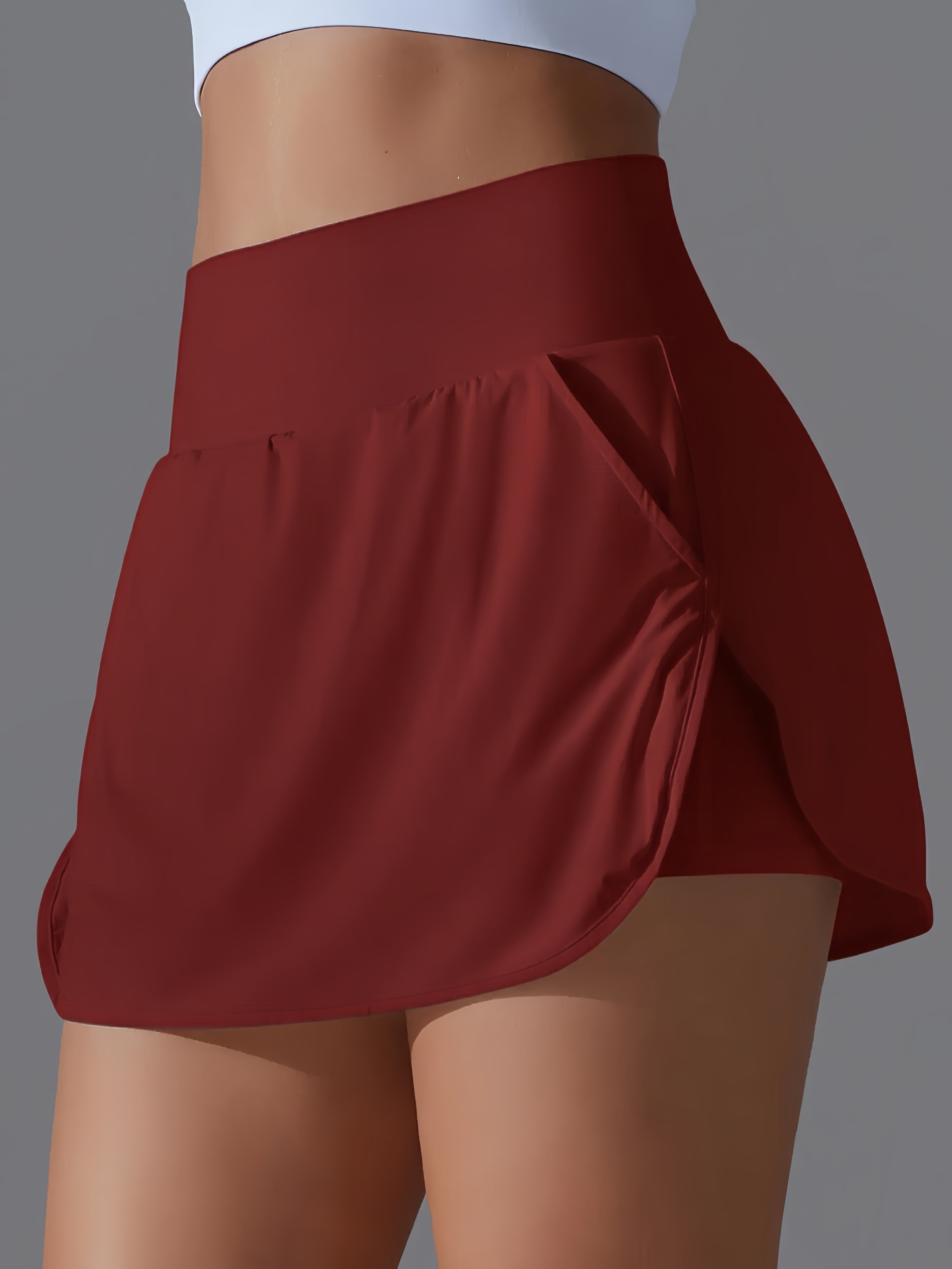 Cooling Quick-Dry High-Waisted Tennis Skort