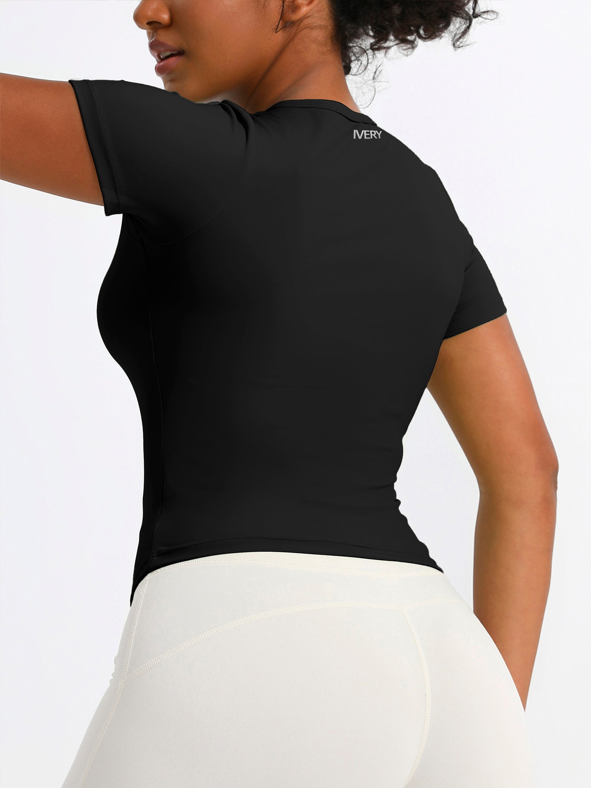 iVery Premium Yoga & Pilates Training Short Sleeve Top