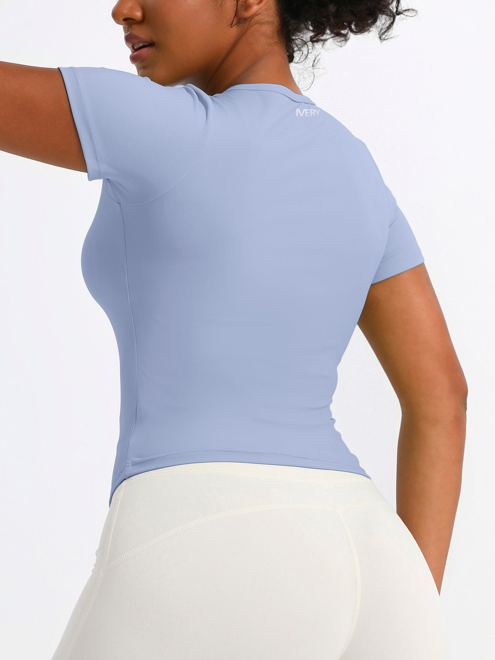 iVery Premium Yoga & Pilates Training Short Sleeve Top