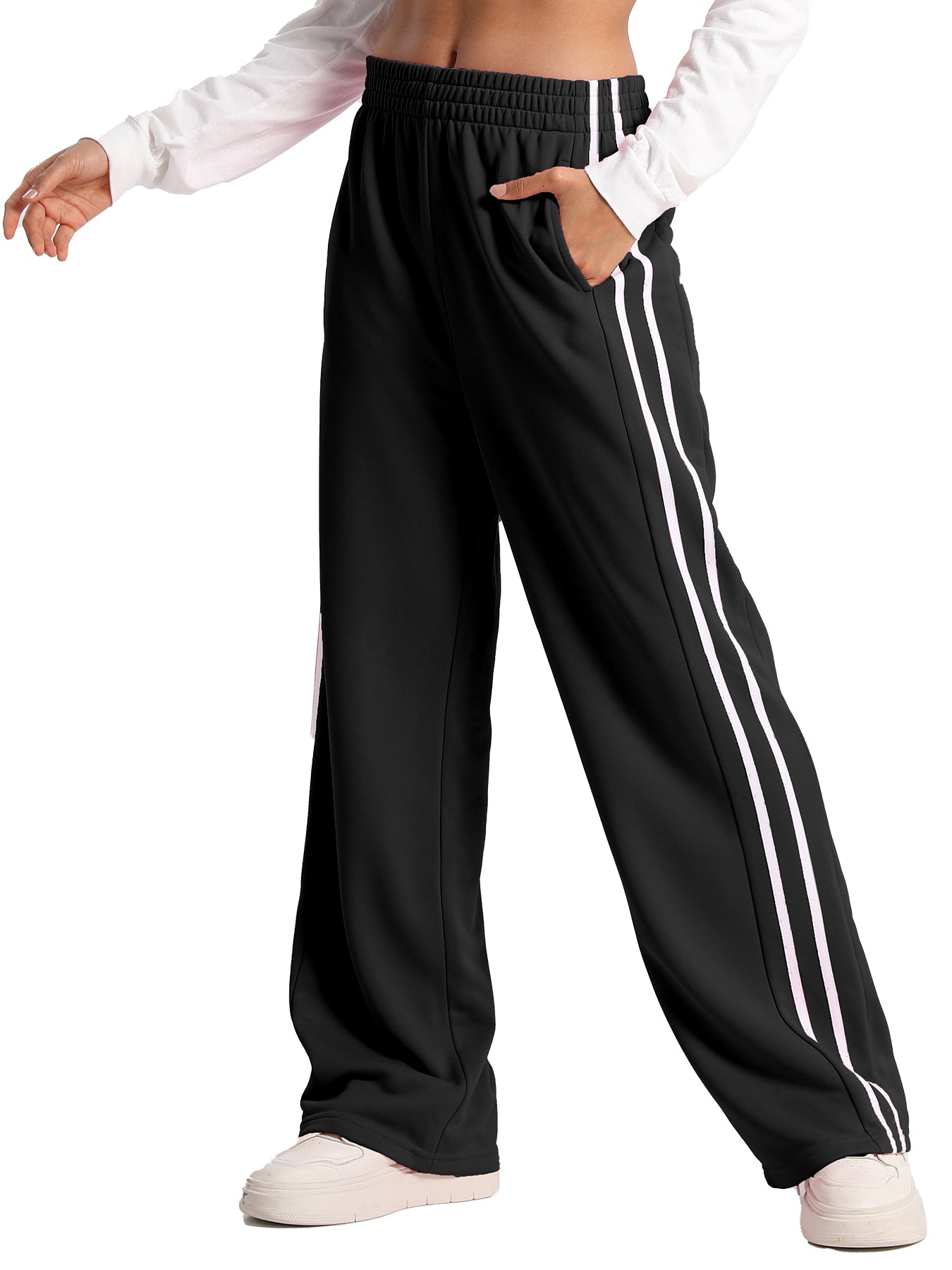 iVery High-Rise Wide-Leg Joggers