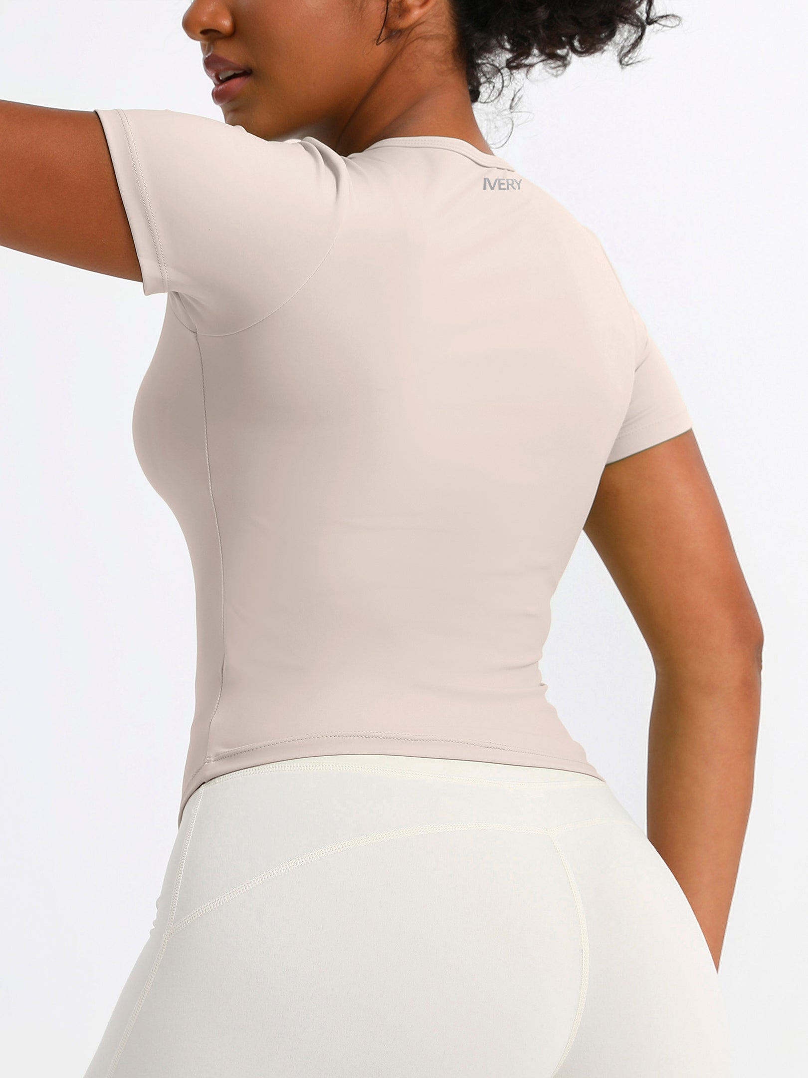 iVery Premium Yoga & Pilates Training Short Sleeve Top